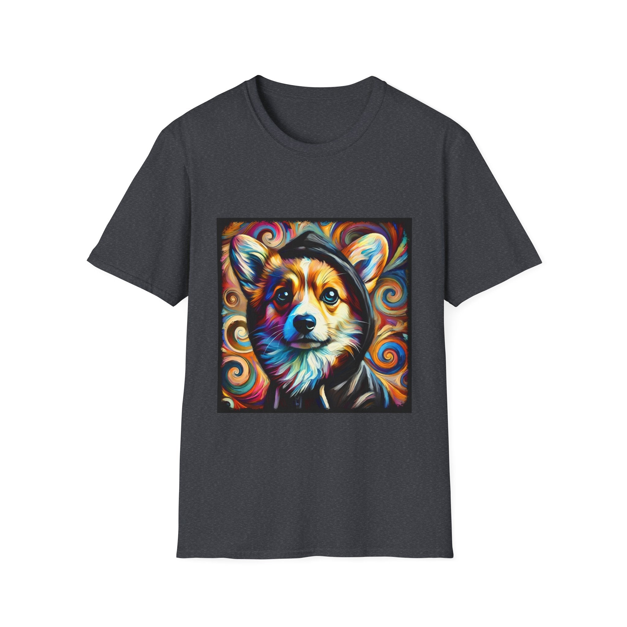Pembroke Welsh Corgi Relaxed Swirl | Unisex Dog T-Shirt