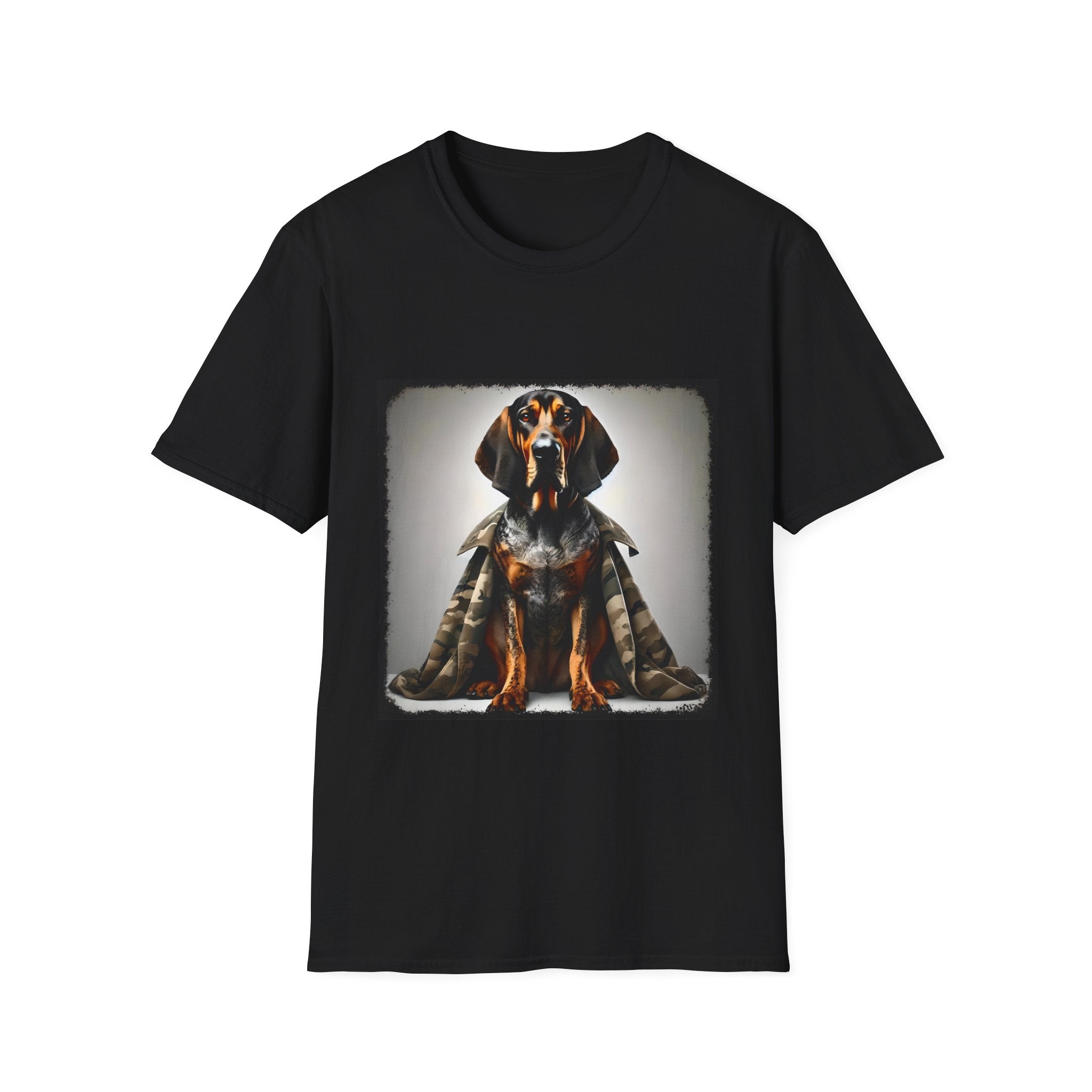 Coonhound Combat Cutie | Unisex Dog T-Shirt