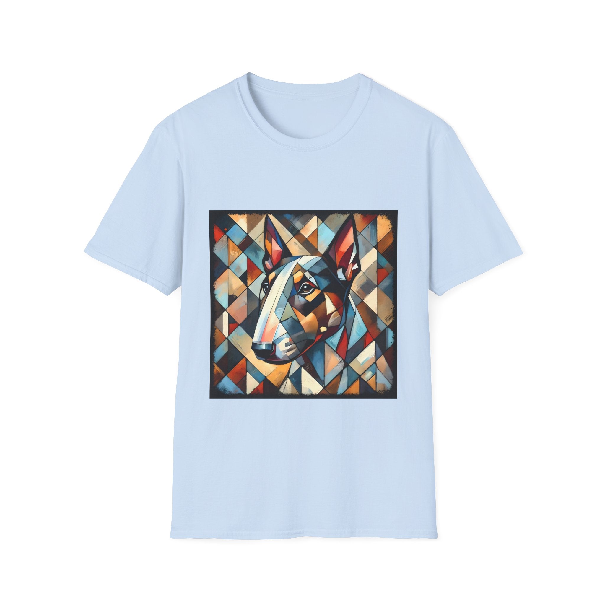 Bull Terrier Warm Geometric | Unisex Dog T-Shirt