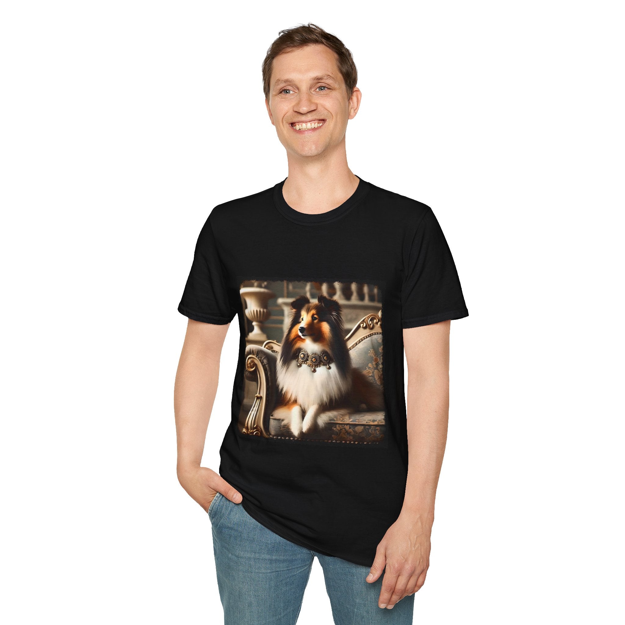Shetland Sheepdog Luxurious Lady | Unisex Dog T-Shirt