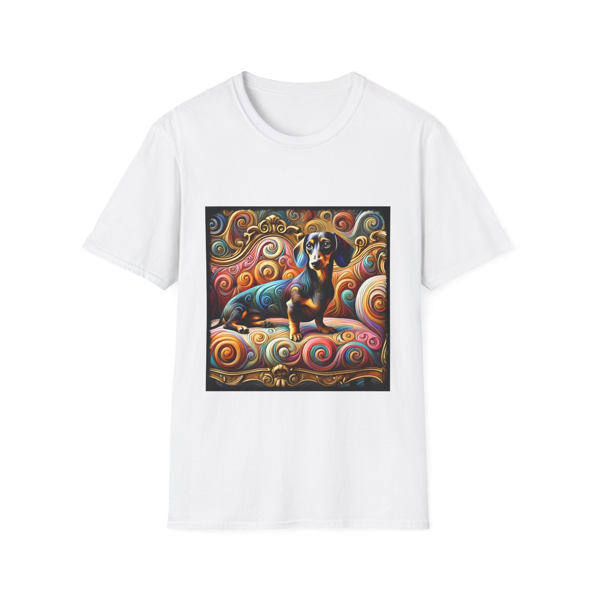 Dachshund Multi Swirl | Unisex Dog T-Shirt