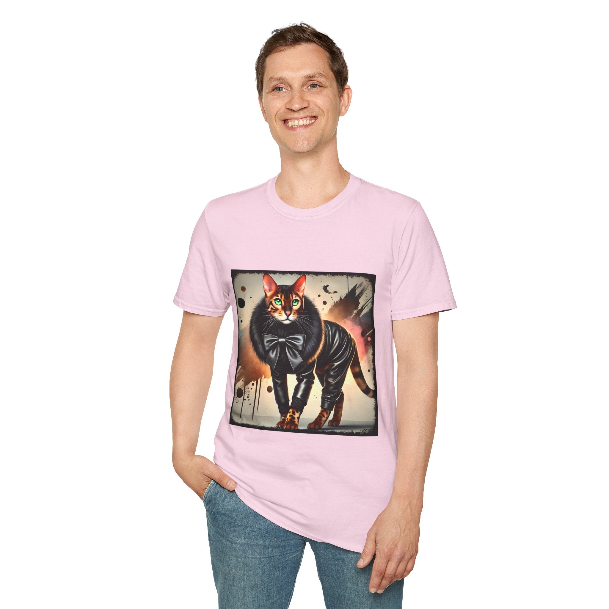 Bengal Cat Bold Muse | Unisex Cat T-Shirt