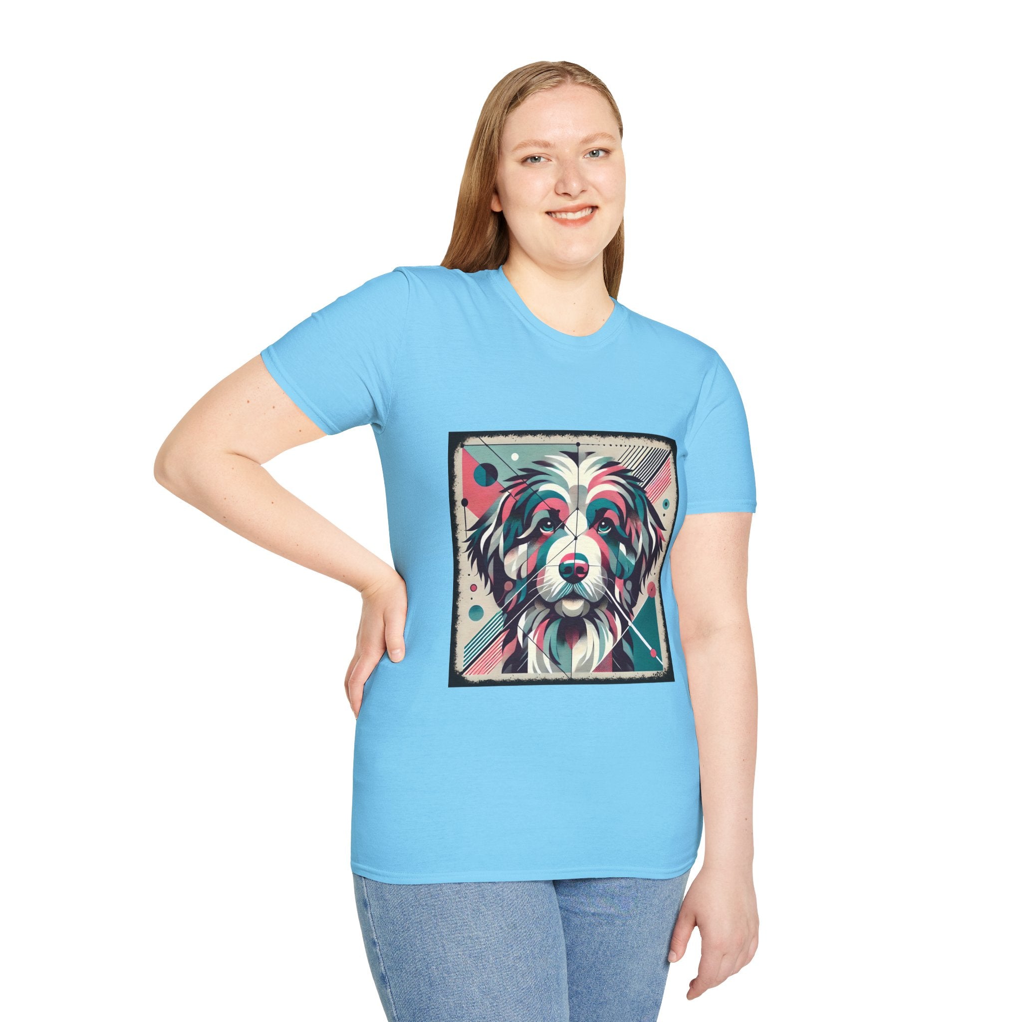 Goldendoodle Bold Geometric | Unisex Dog T-Shirt