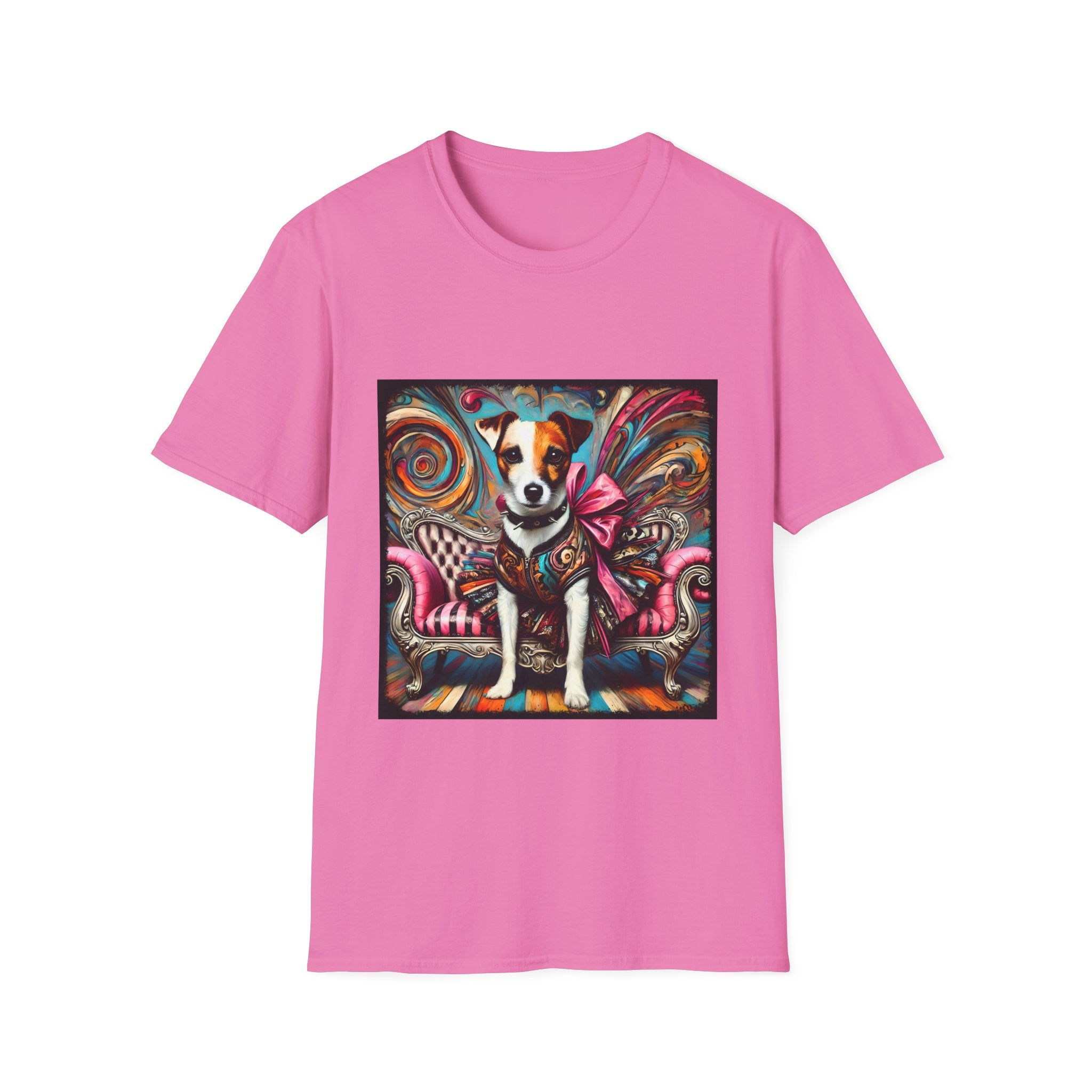 Jack Russell Terrier Chic Rocker | Unisex Dog T-Shirt