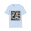 Boston Terrier Blue Royalty | Unisex Dog T-Shirt