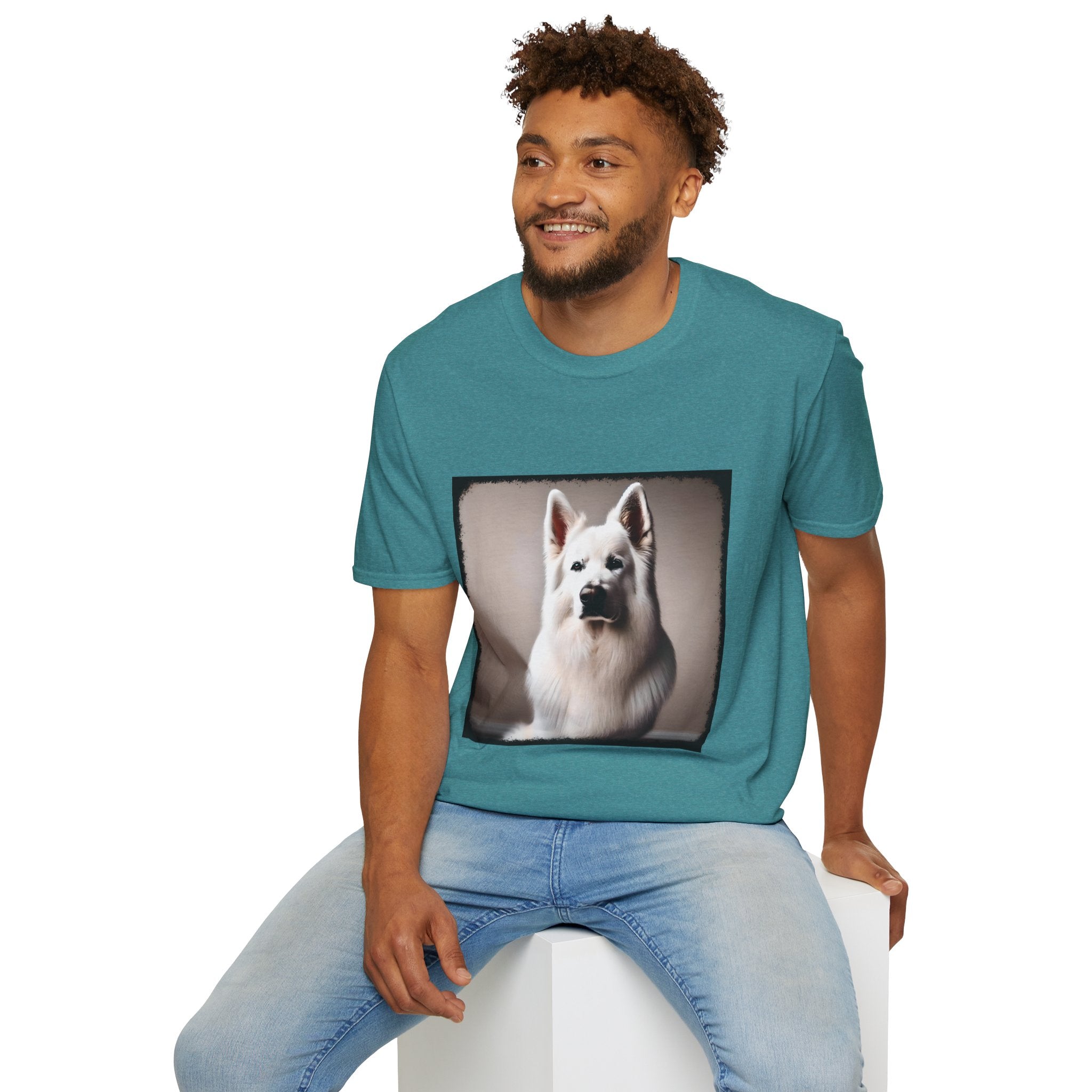 German Shepherd Pure Portrait  | Unisex Dog T-Shirt