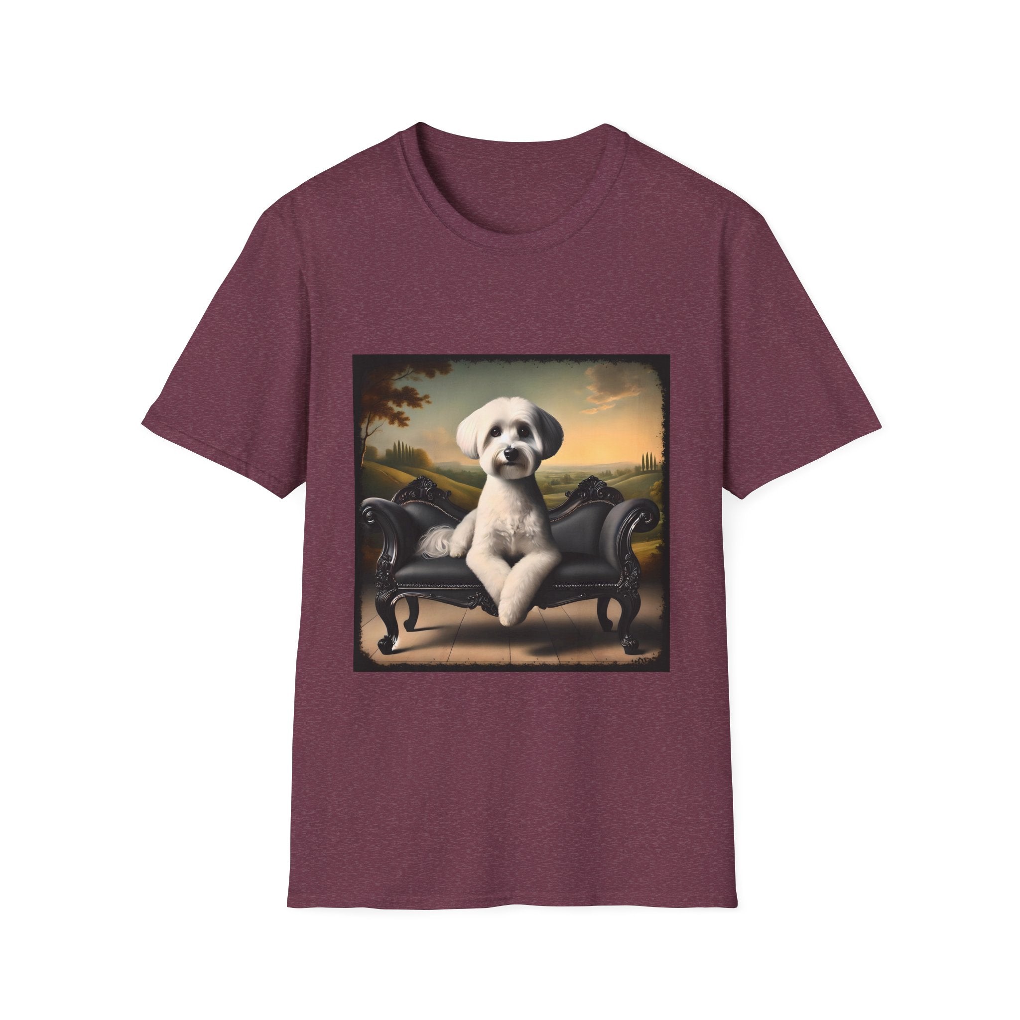Havanese Posh Portrait |  Unisex Dog T-Shirt