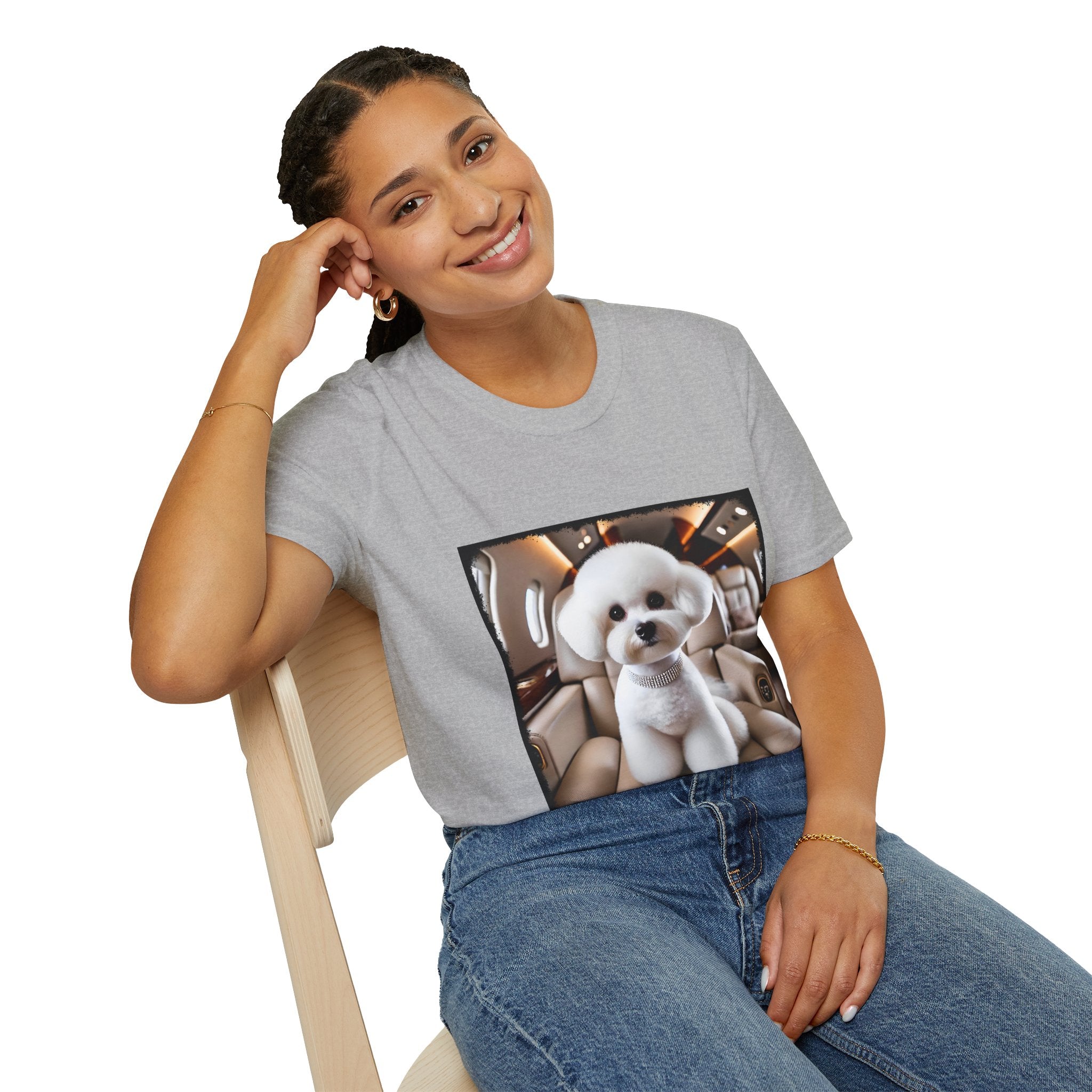 Bichon Frise Passport Pup | Unisex Dog T-Shirt
