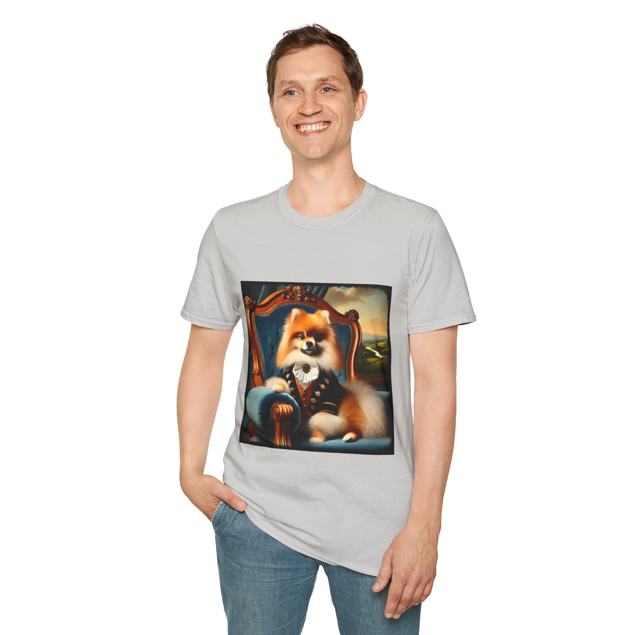 Pomeranian Polished Prince | Unisex Dog T-Shirt