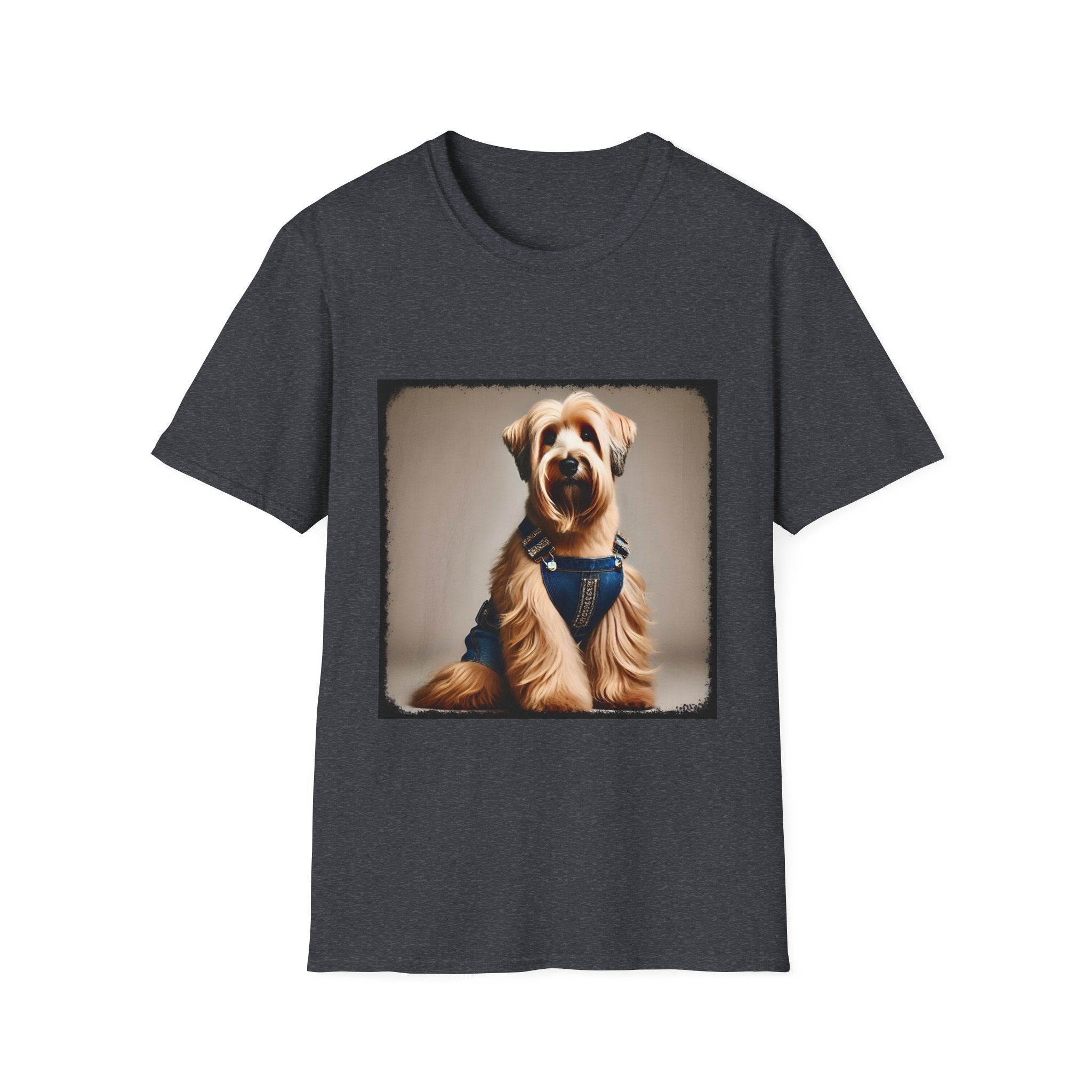 Wheaten Terrier Denim Doll | Unisex Dog T-Shirt
