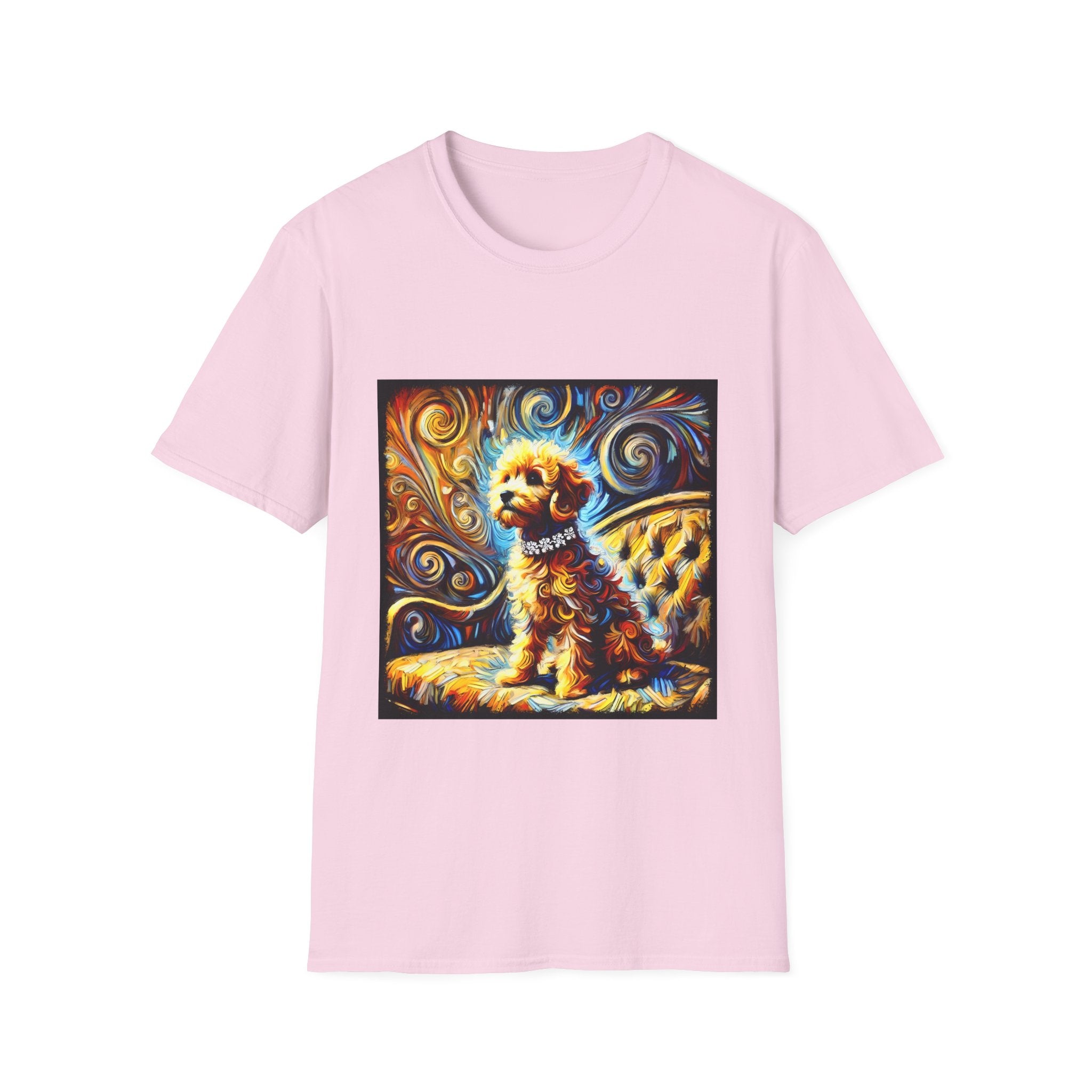 Goldendoodle Vivid Swirl | Unisex Dog T-Shirt