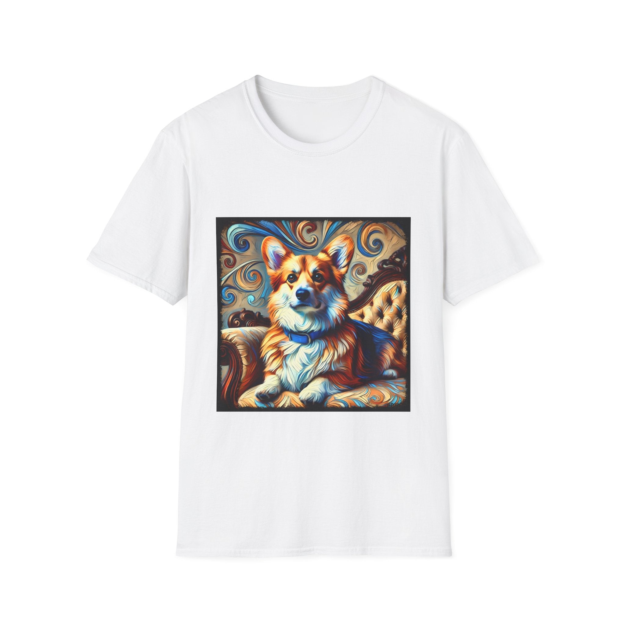 Pembroke Welsh Corgi Warm Swirl | Unisex Dog T-Shirt
