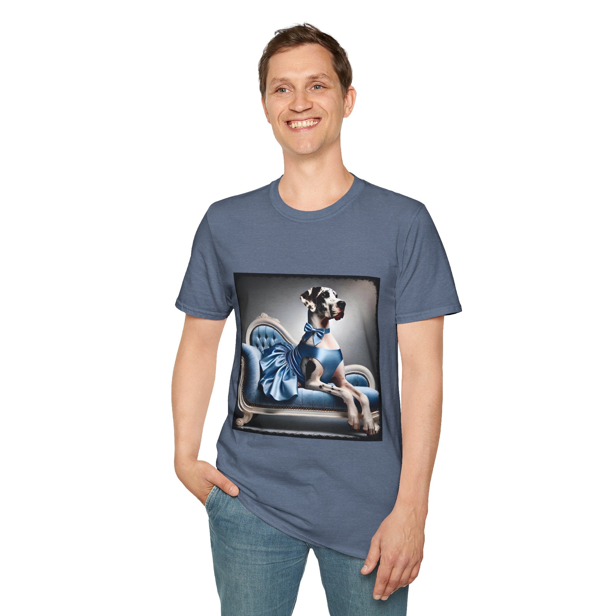 Great Dane Blue Belle | Unisex Dog T-Shirt