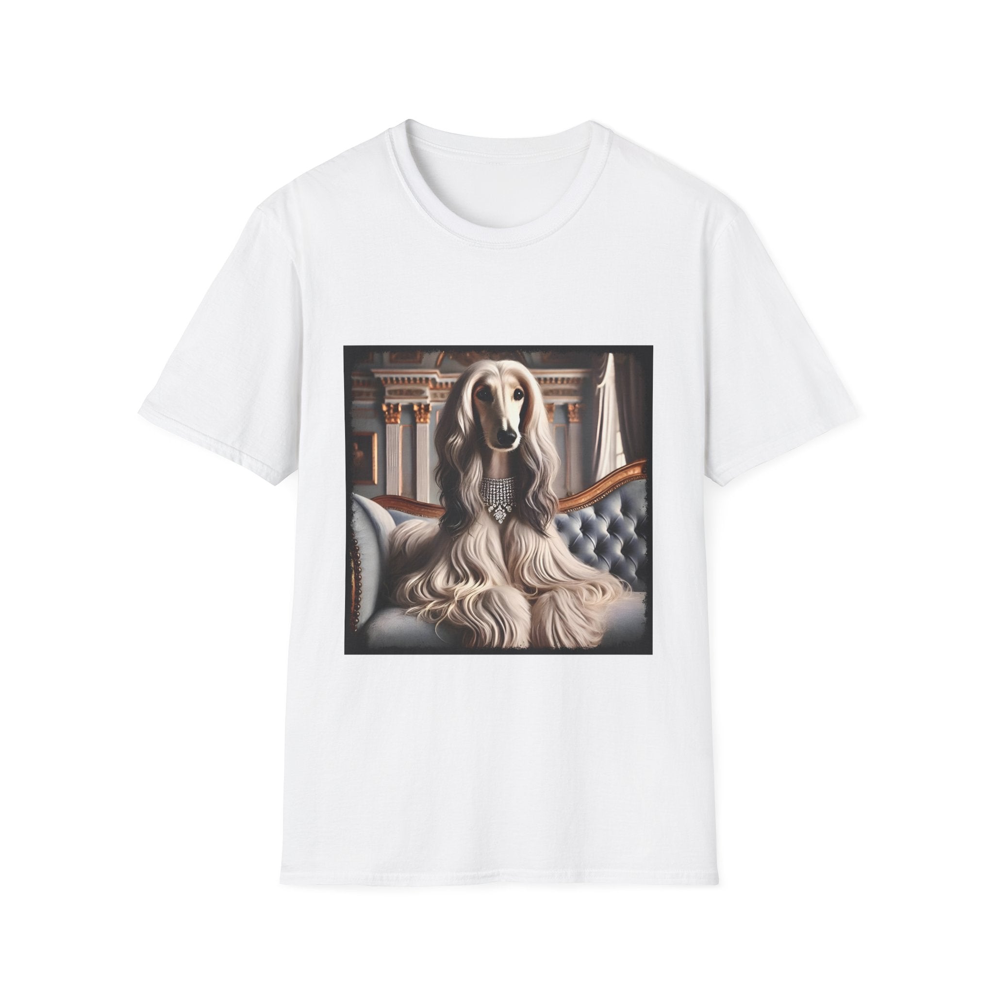 Afghan Hound Status Sniffer | Unisex Dog T-Shirt