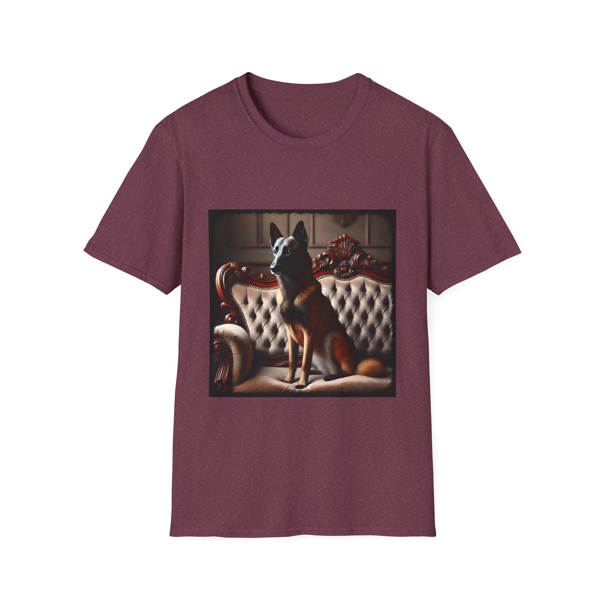 Belgian Malinois Poised Portrait | Unisex Dog T-Shirt