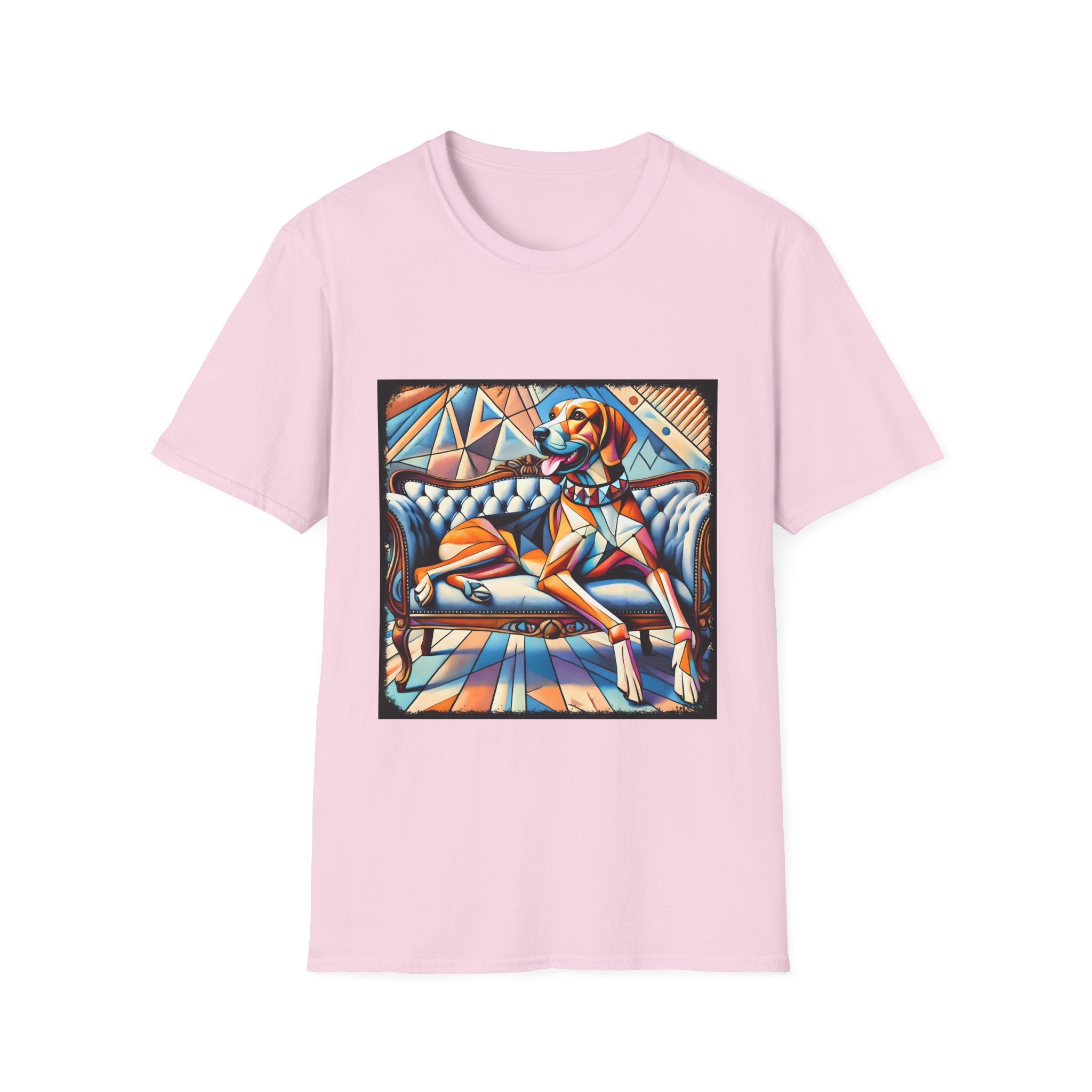 Treeing Walker Coonhound Bold Geometric | Unisex Dog T-Shirt