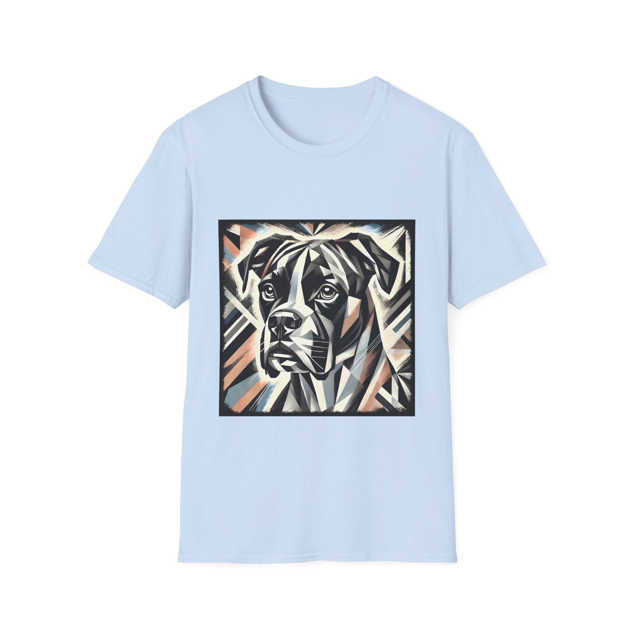Boxer Bold Geometric | Unisex Dog T-Shirt
