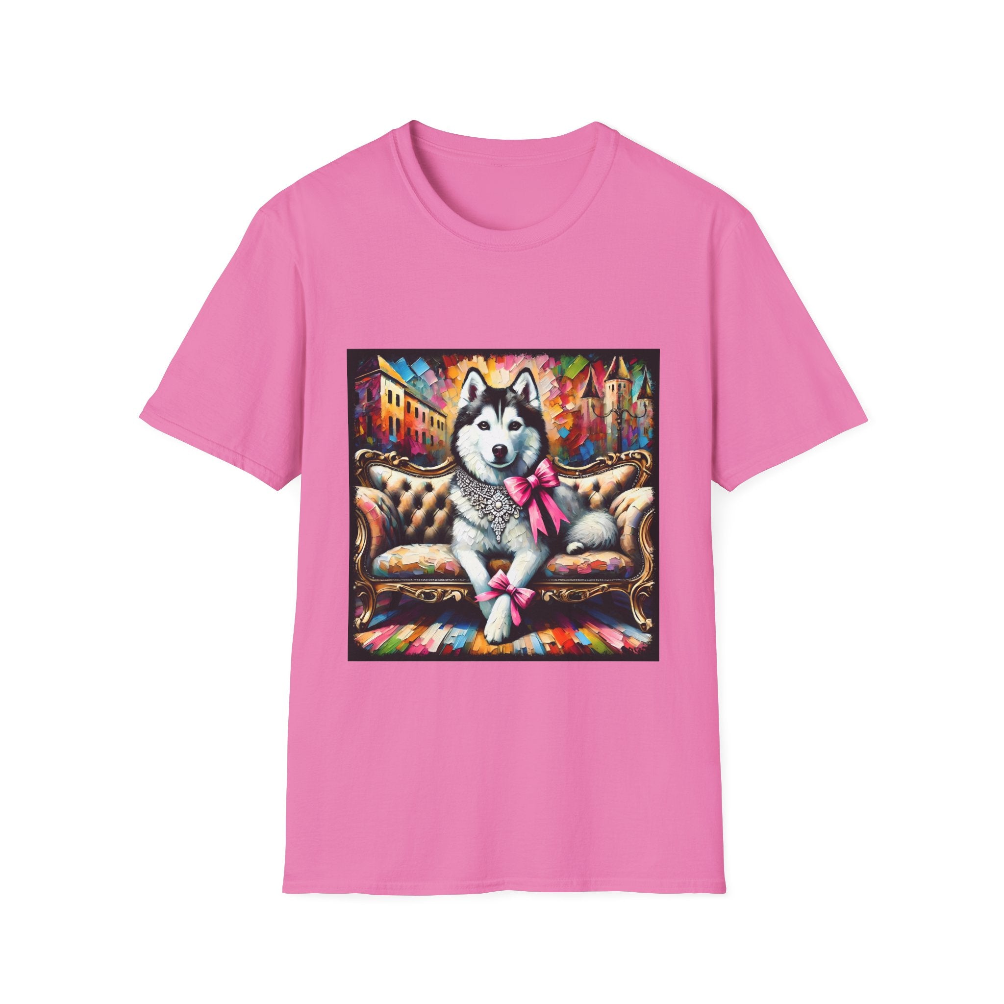 Siberian Husky Diamond Princess Classic | Unisex Dog T-Shirt