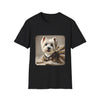 West Highland White Terrier breed art tee