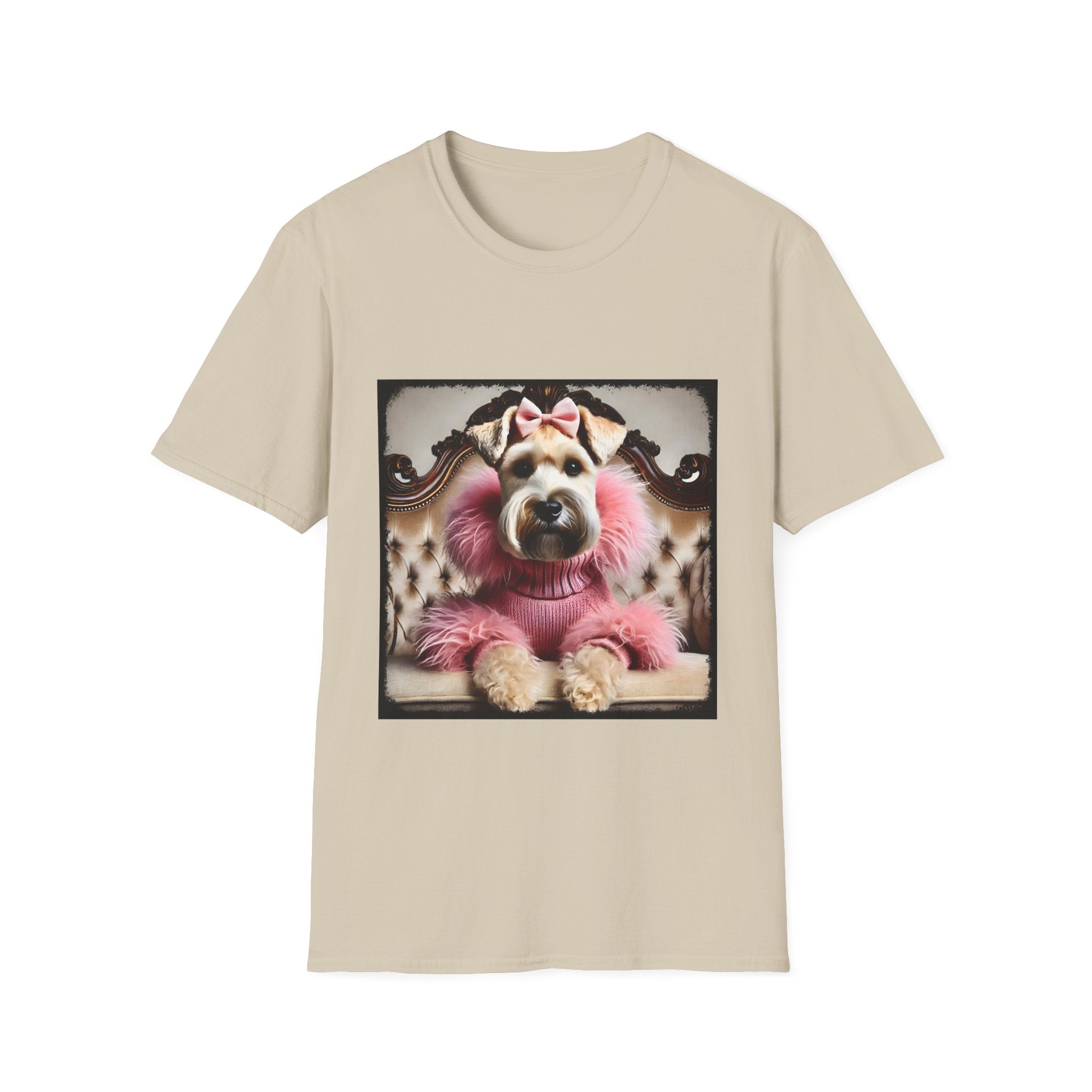 Wheaten Terrier Pink Diva | Unisex Dog T-Shirt