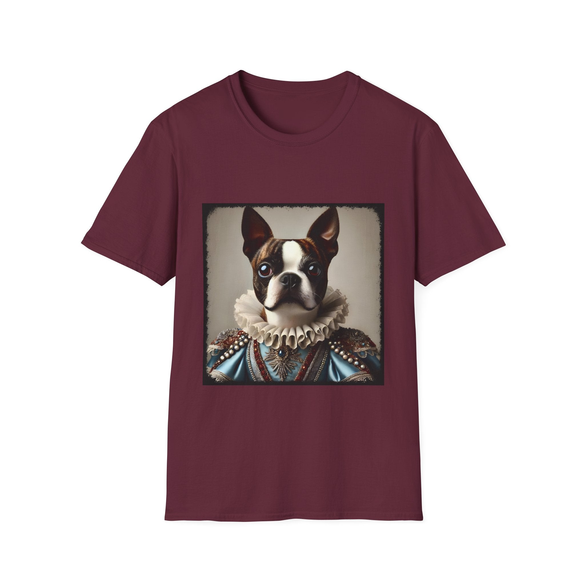 Boston Terrier Bougie Brindle | Unisex Dog T-Shirt
