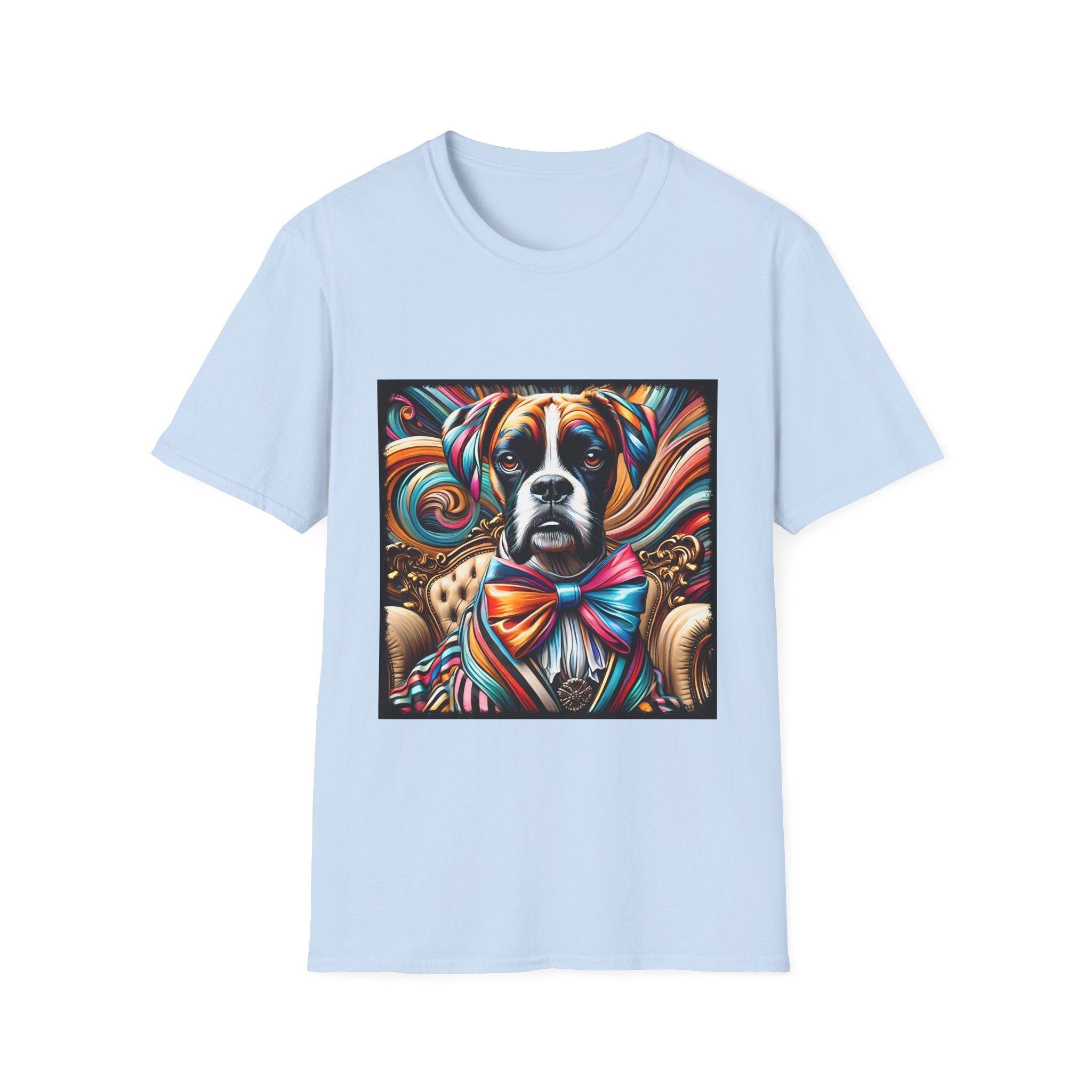 Boxer Bold Rocker | Unisex Dog T-Shirt