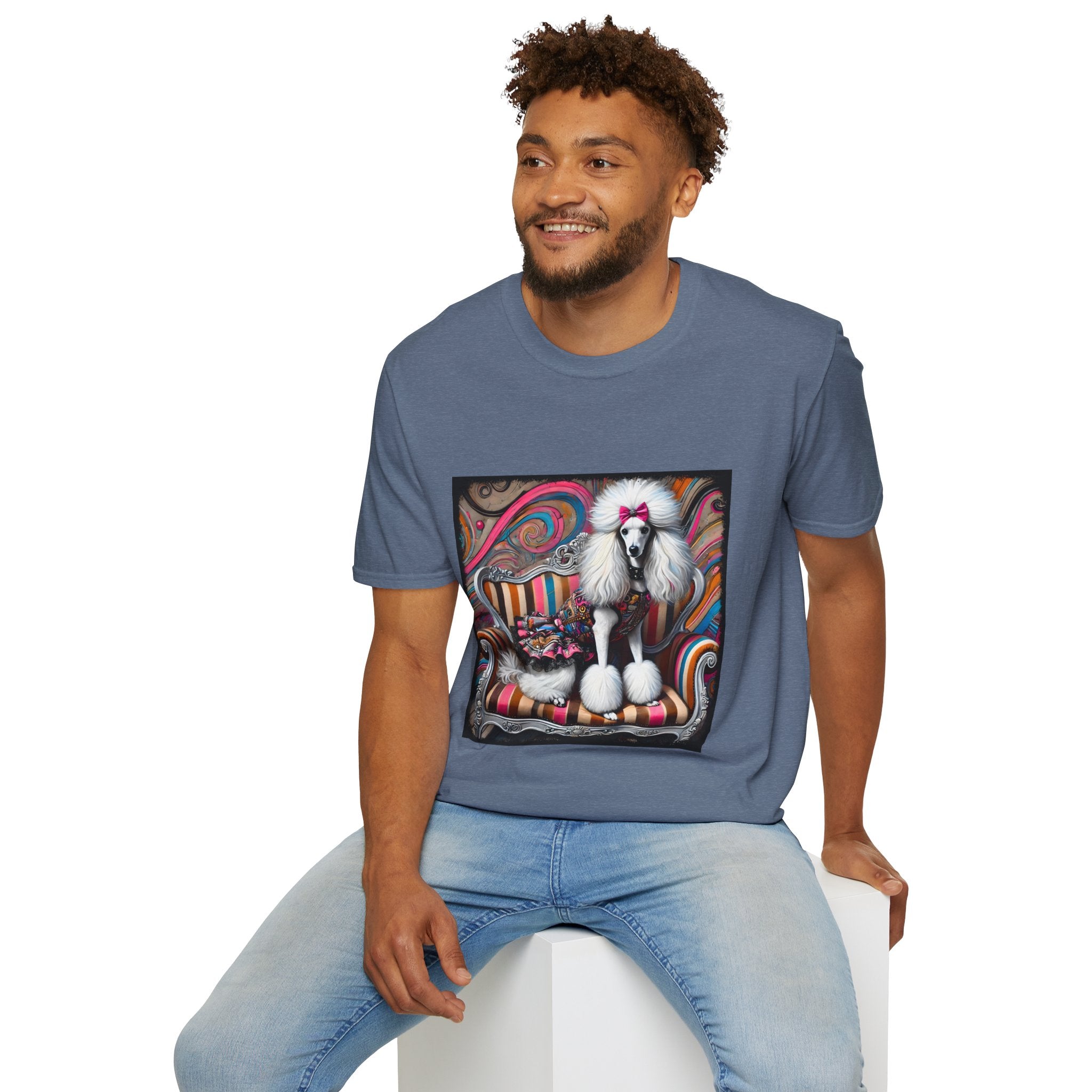 Poodle Chic Rocker | Unisex Dog T-Shirt