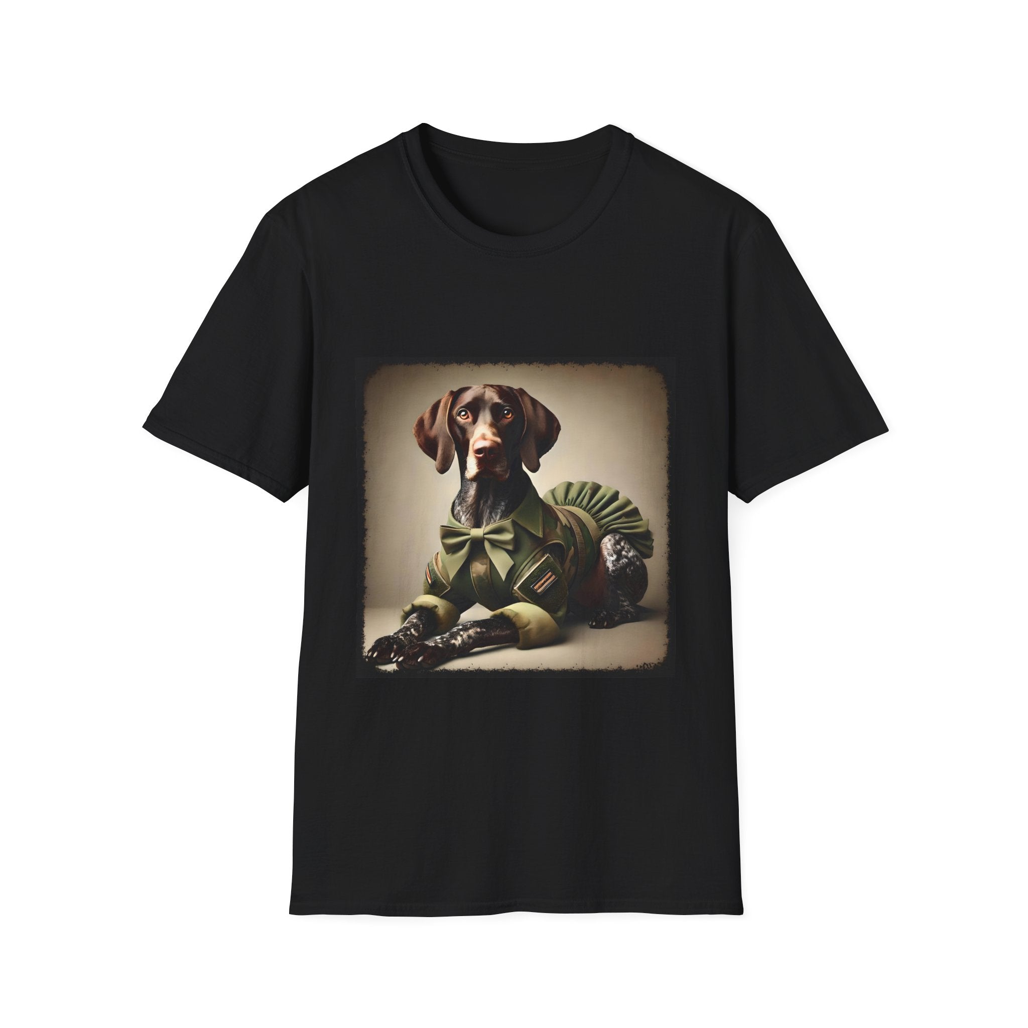 German Shorthaired Pointer Camo Princess | Unisex Dog T-Shirt