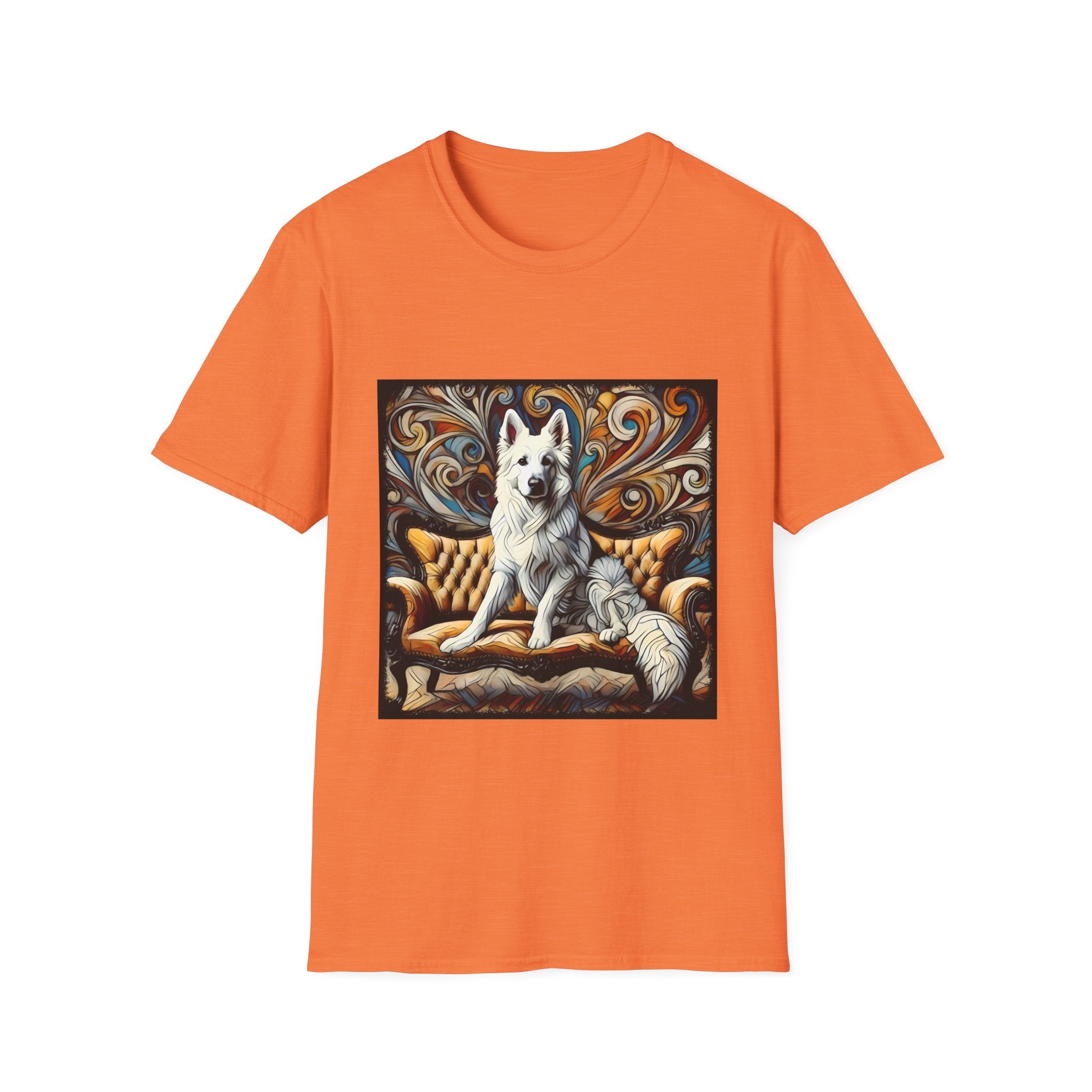 German Shepherd Bold Swirl | Unisex Dog T-Shirt