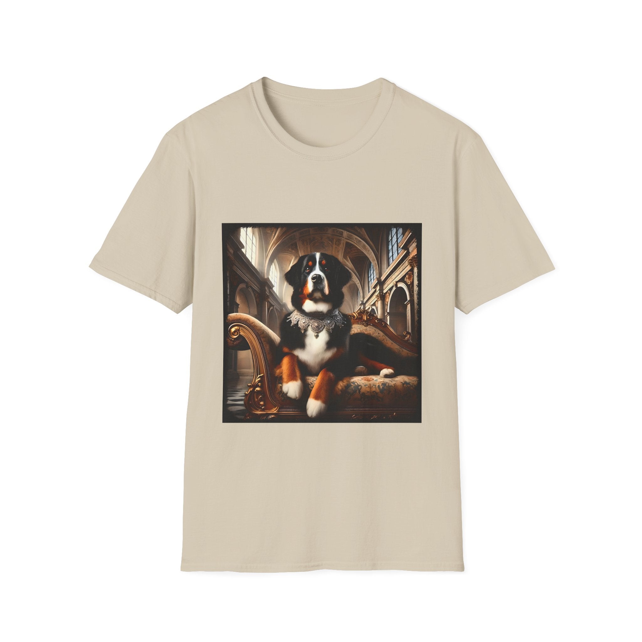 Bernese Mountain Dog Posh Princess | Unisex Dog T-Shirt