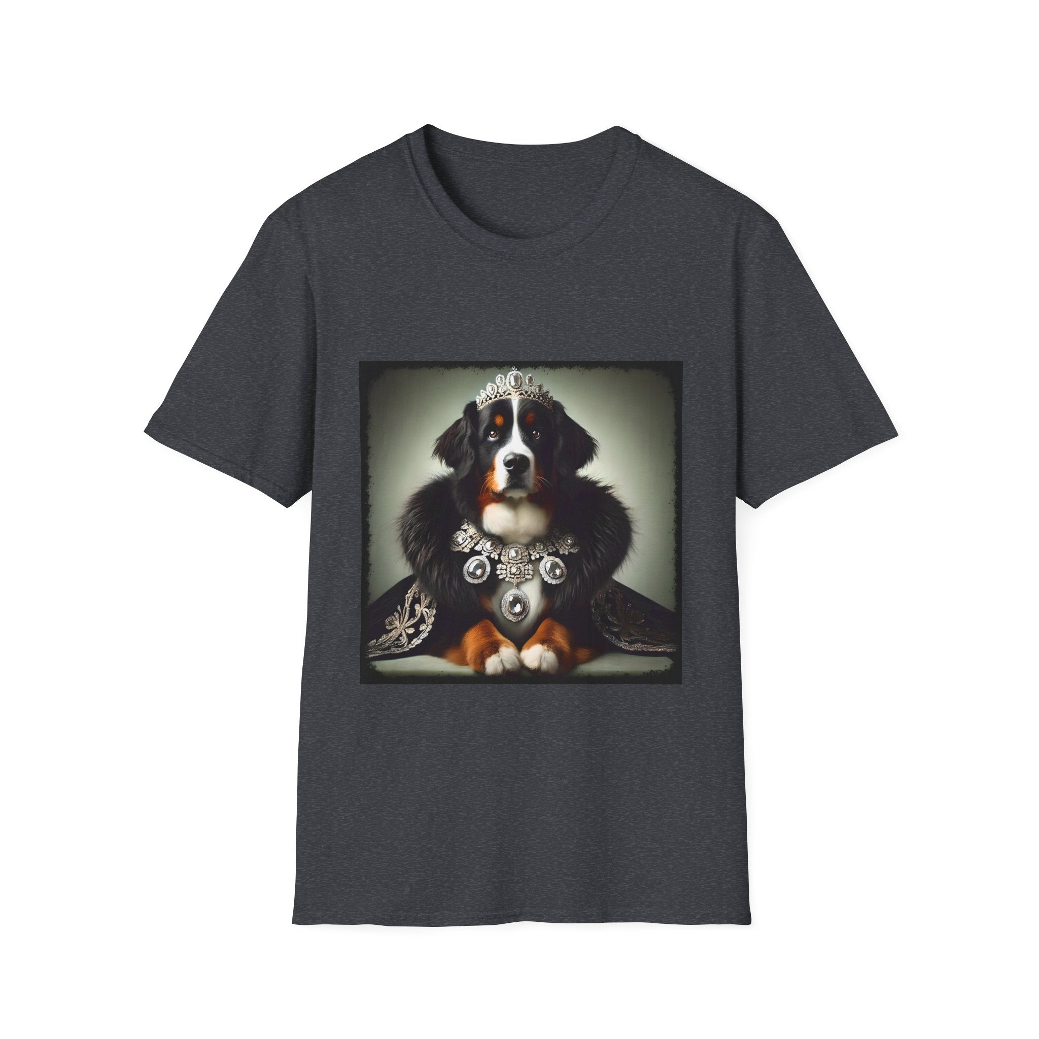 Bernese Mountain Dog Diamond Queen | Unisex Dog T-Shirt