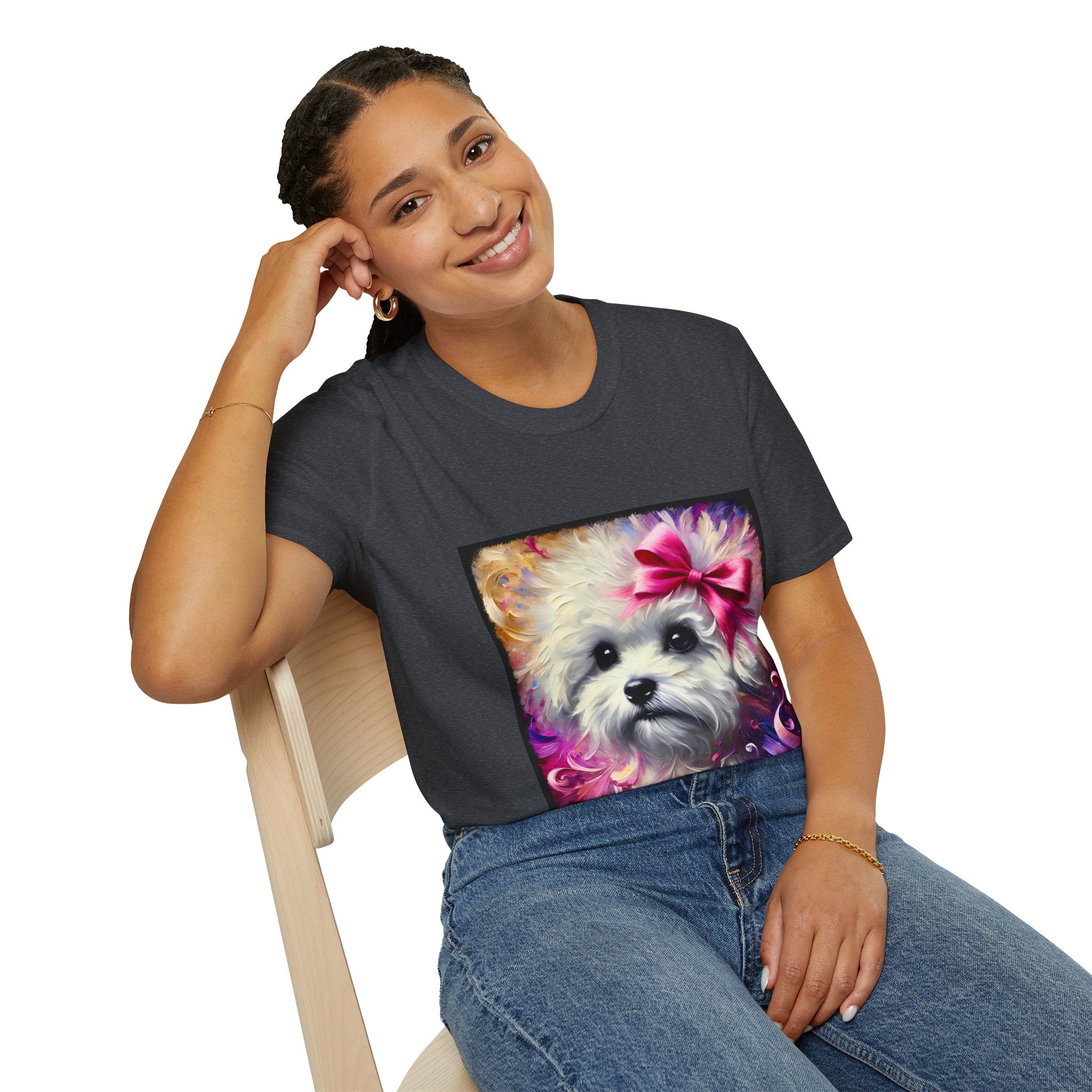 Bichon Frise Stunning Classic | Unisex Dog T-Shirt