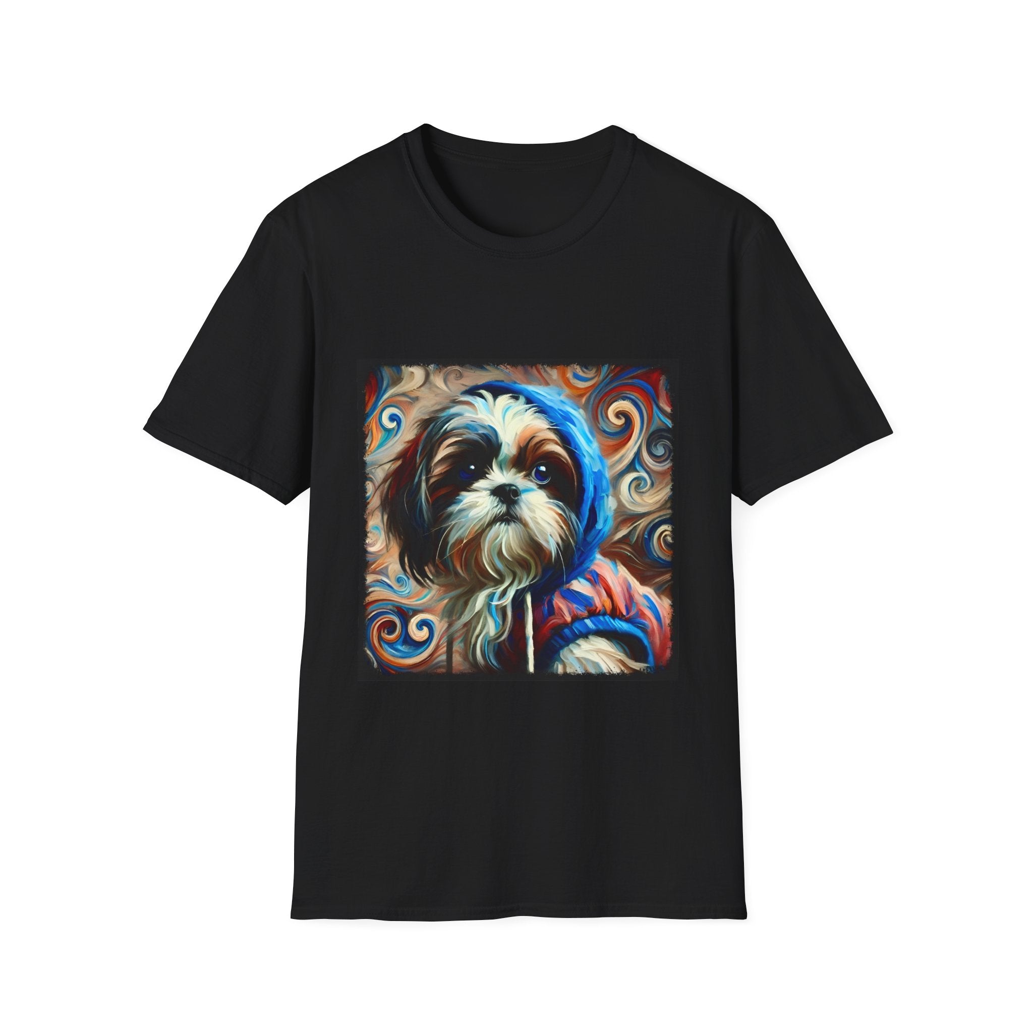 Shih Tzu Lowkey Swirl | Unisex Dog T-Shirt