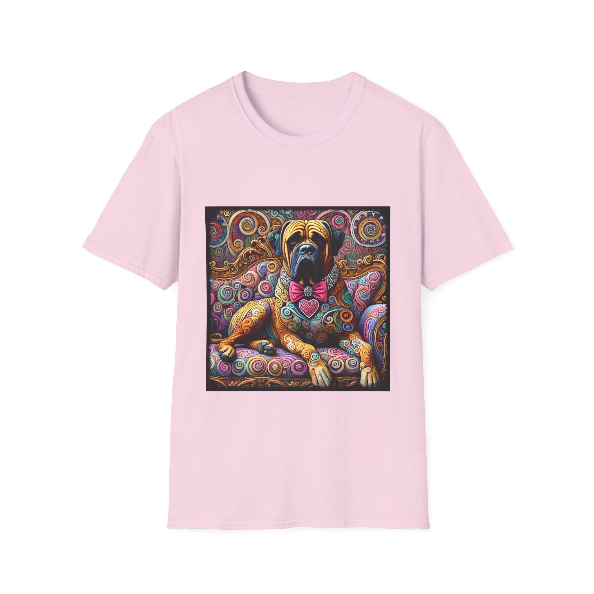 Bullmastiff Love Swirl | Unisex Dog T-Shirt