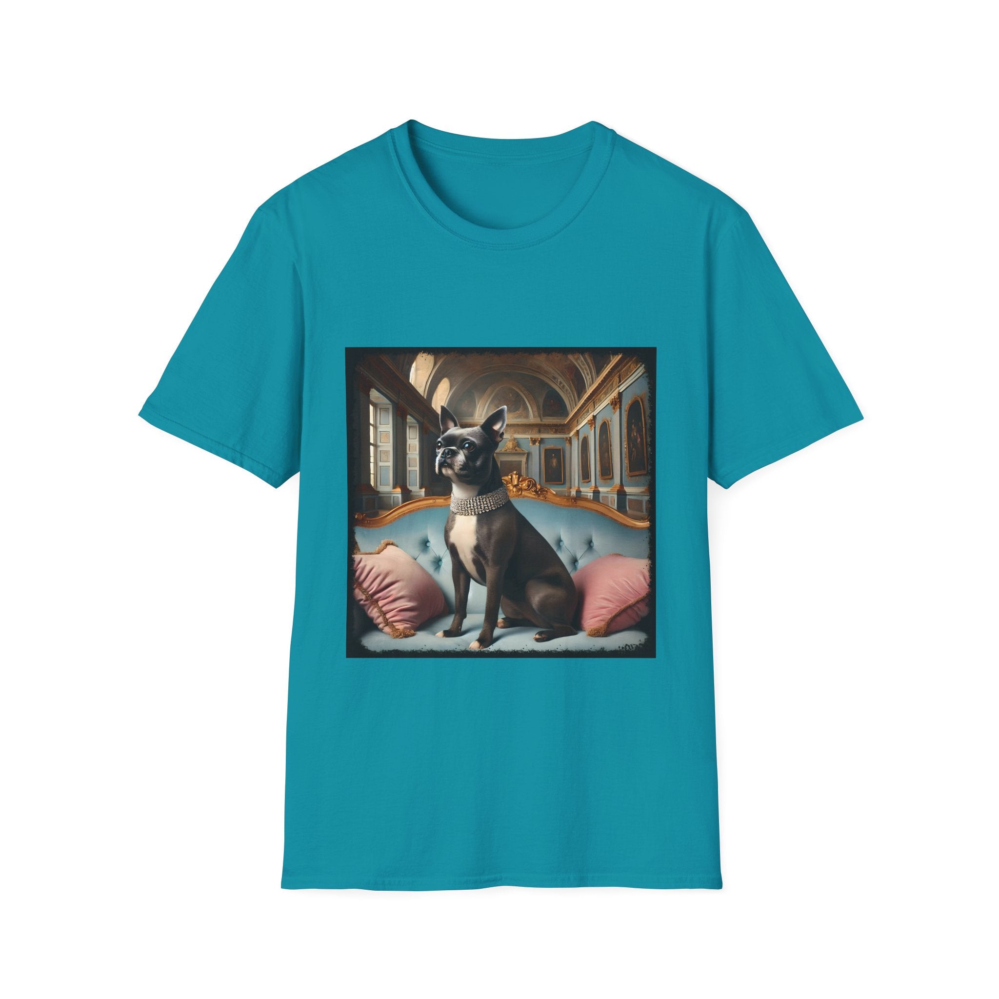 Boston Terrier Blue Baroness | Unisex Dog T-Shirt