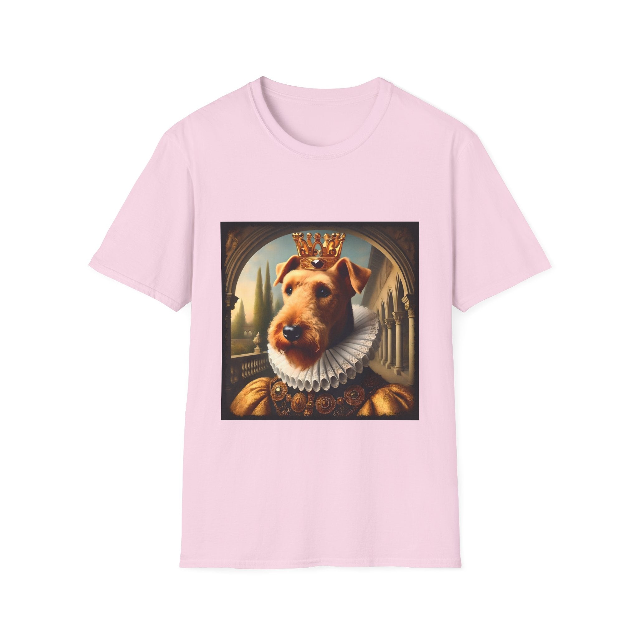 Airedale Terrier Crowned Gent | Unisex Dog T-Shirt