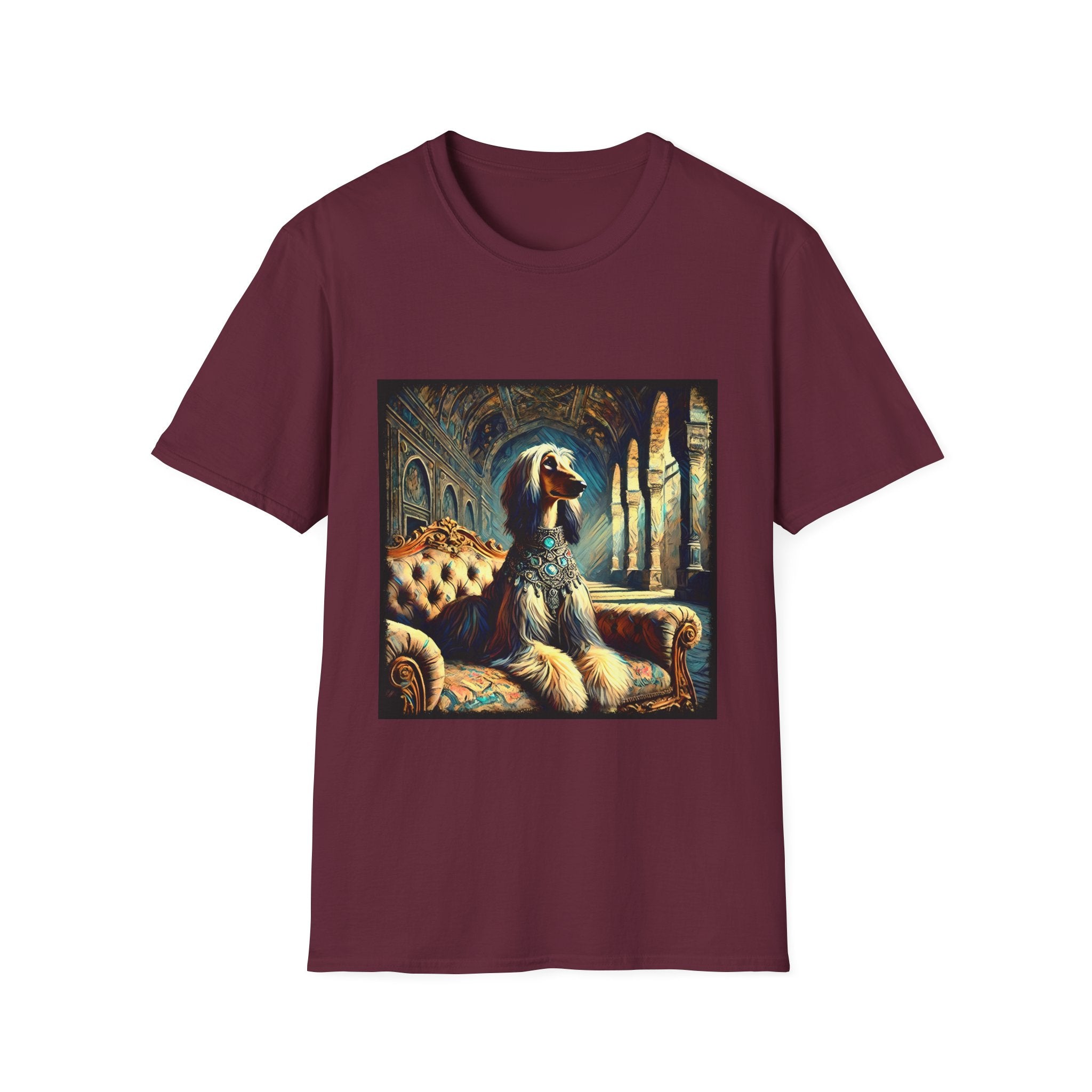 Afghan Hound Royal Princess | Unisex Dog T-Shirt