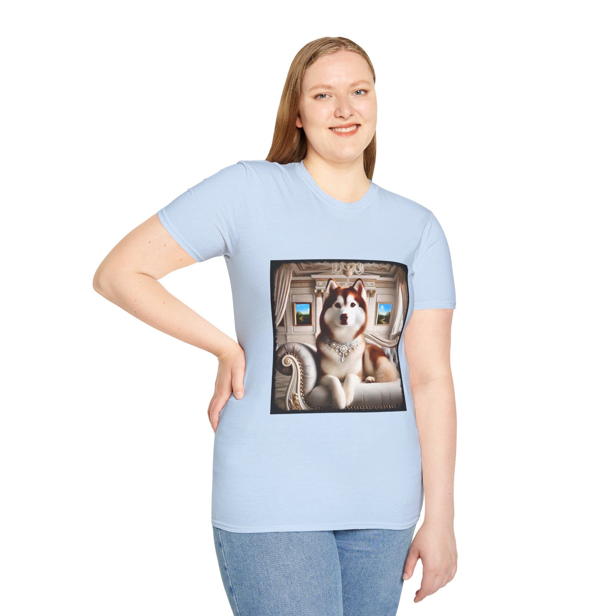 Siberian Husky Red Princess | Unisex Dog T-Shirt