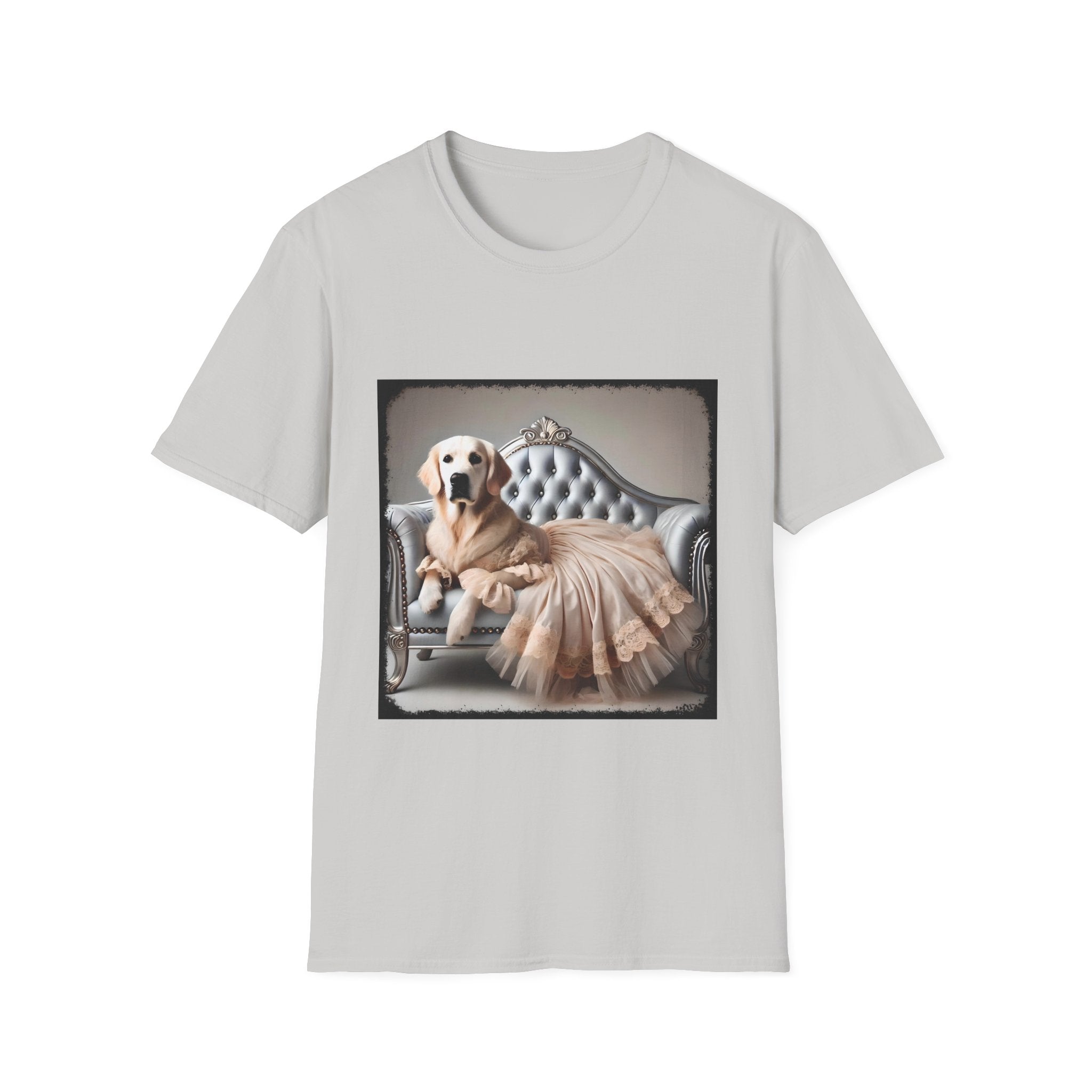 Golden Retriever Elegant Glamour | Unisex Dog T-Shirt