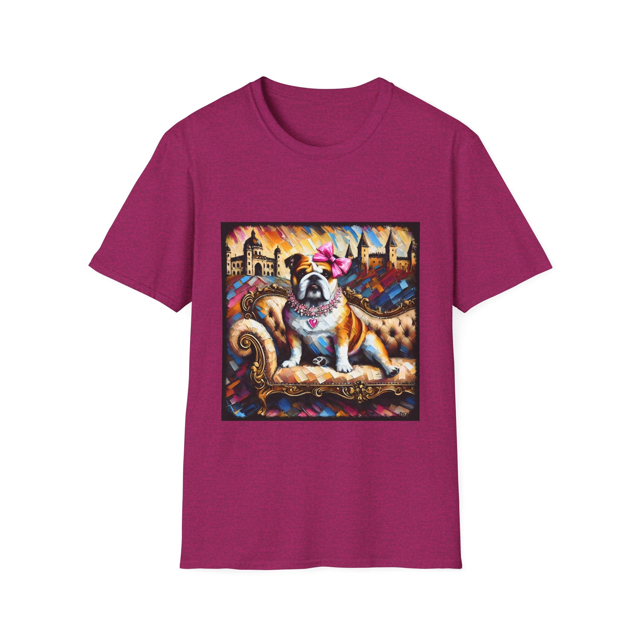 Bulldog Diamond Princess Classic | Unisex Dog T-Shirt