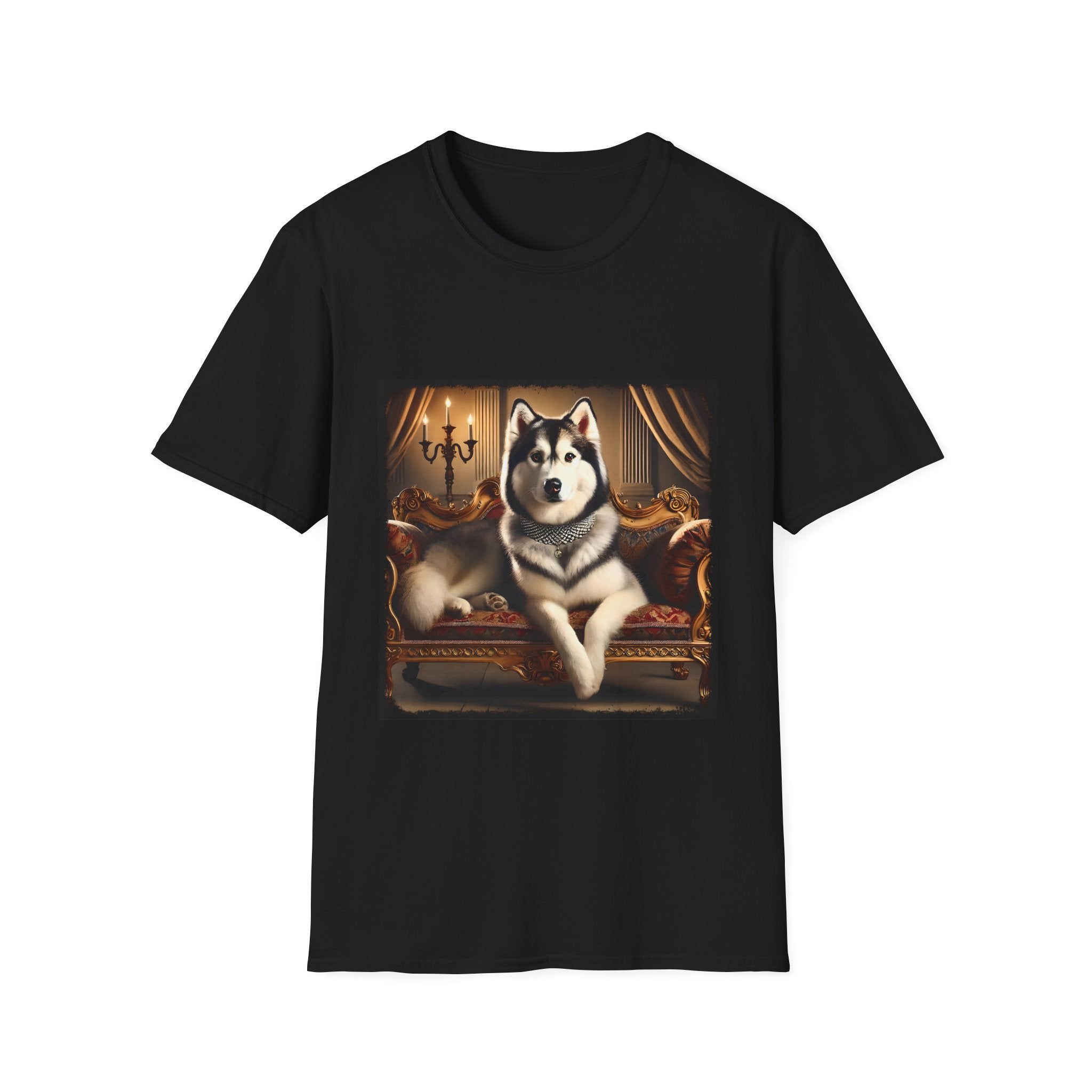 Siberian Husky Poised Princess | Unisex Dog T-Shirt