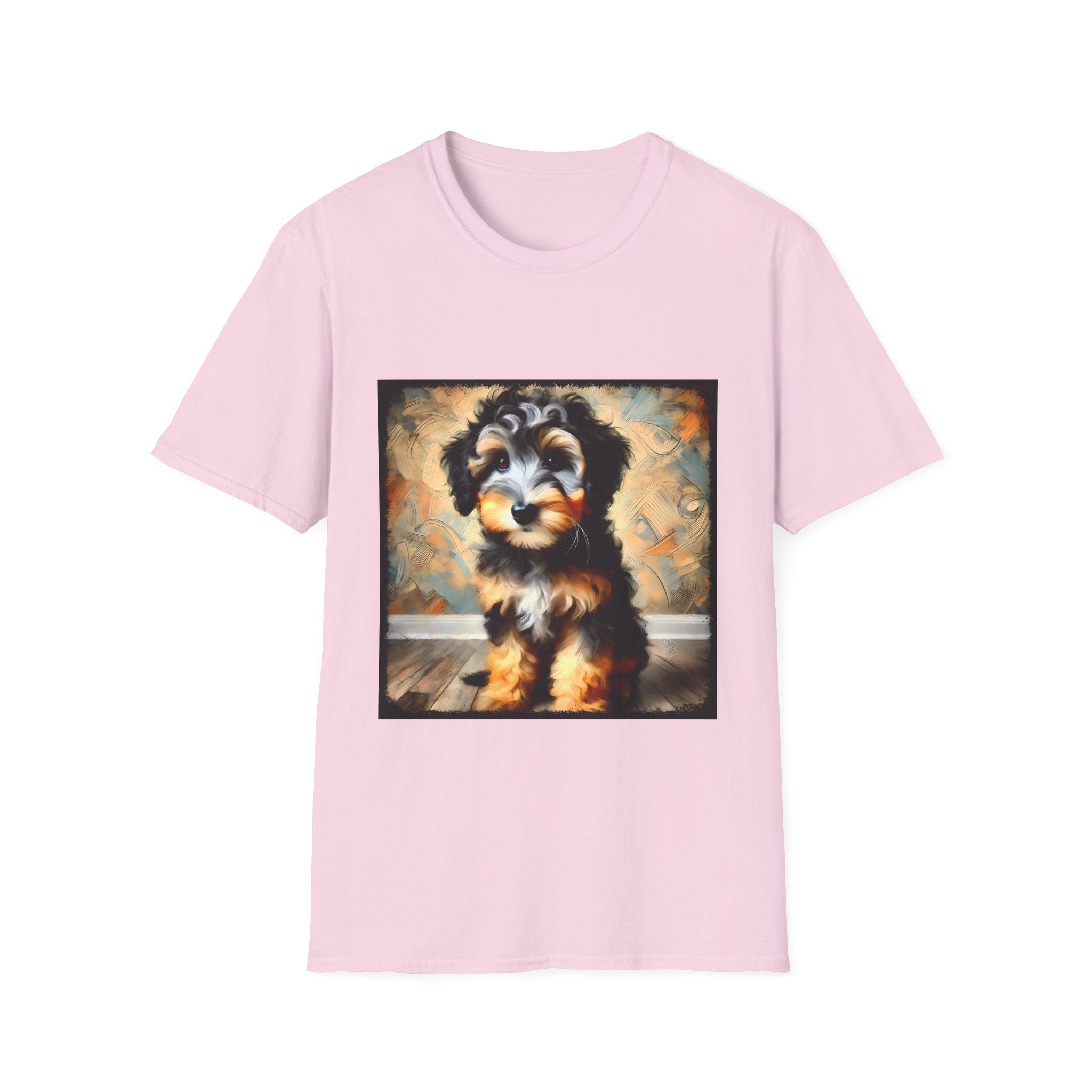 Aussiedoodle Portrait Classic | Unisex Dog T-Shirt