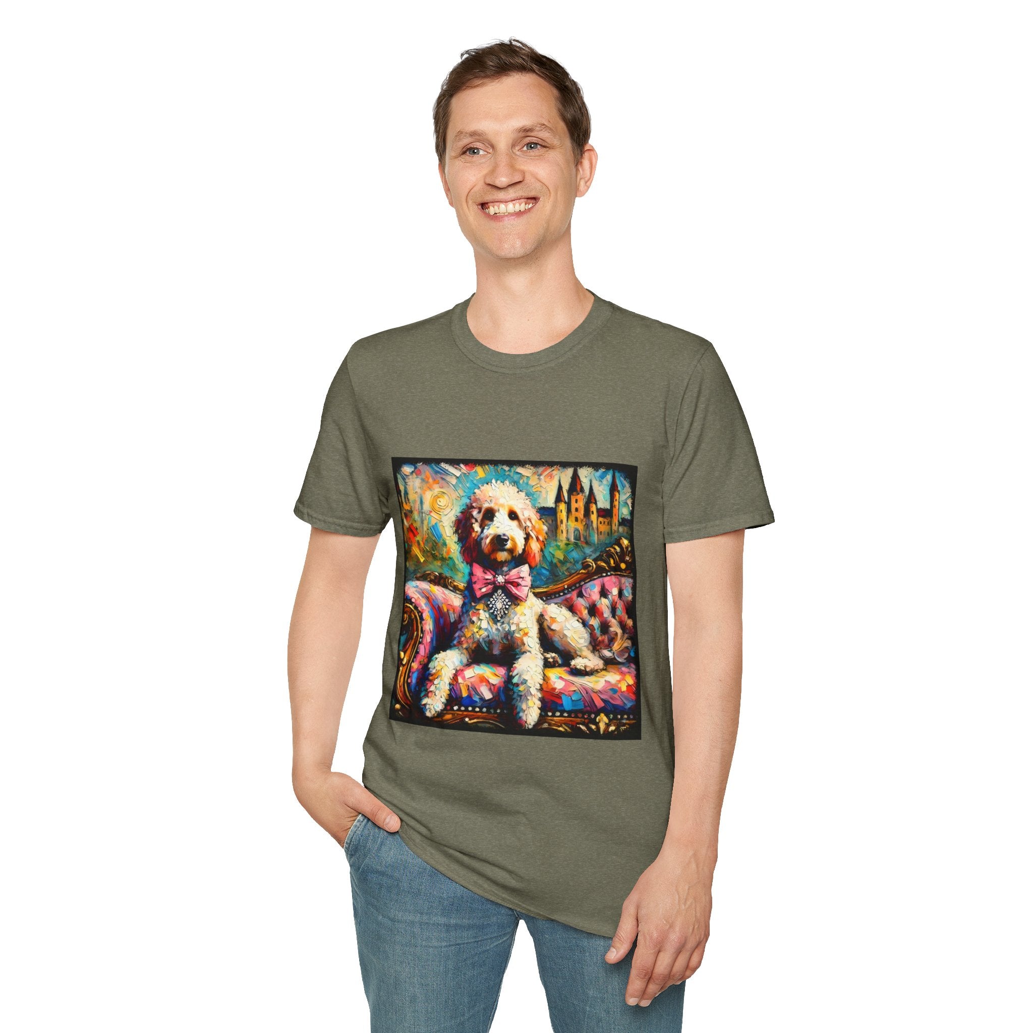 Labradoodle Diamond Princess Classic | Unisex Dog T-Shirt