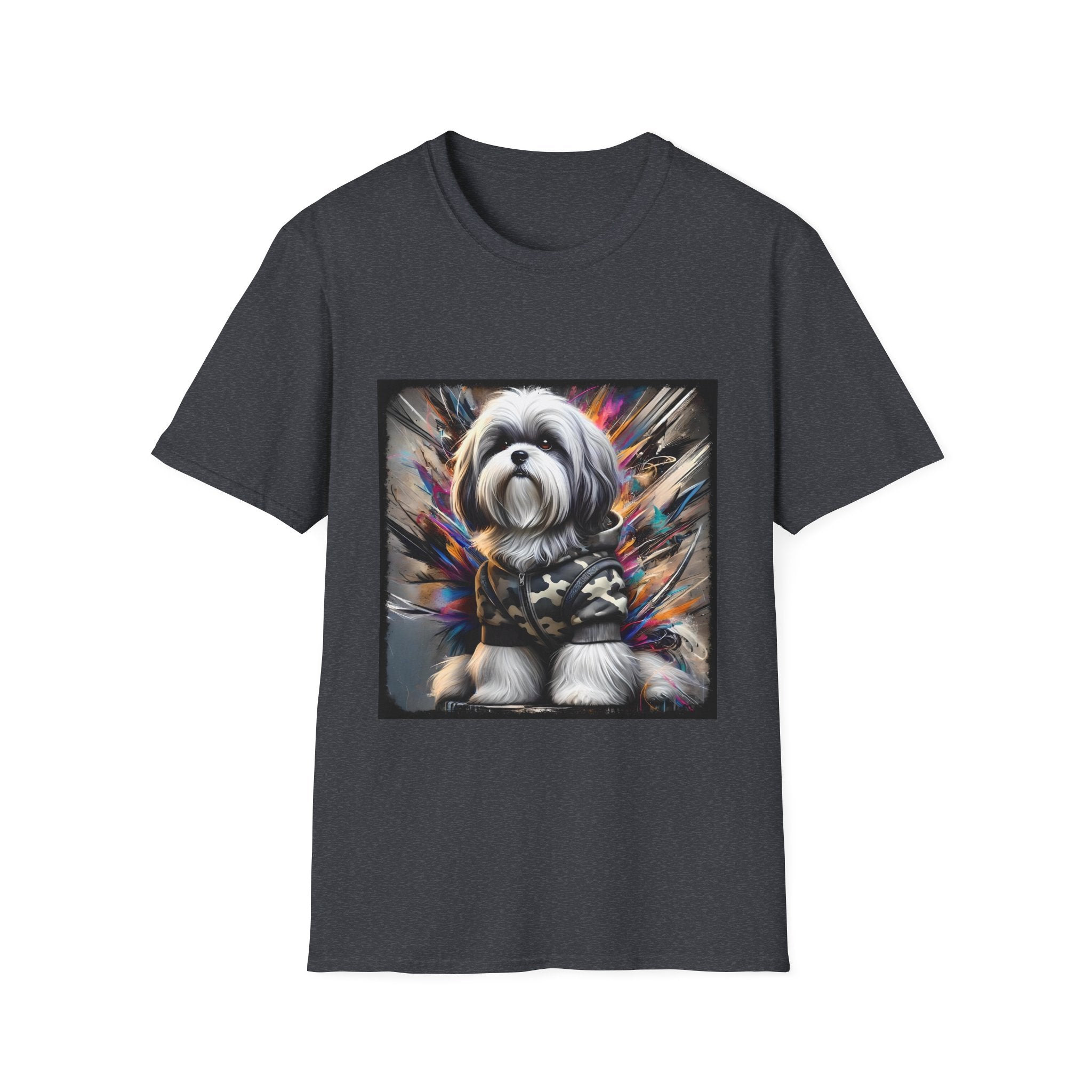 Shih Tzu Bold Camo Classic | Unisex Dog T-Shirt