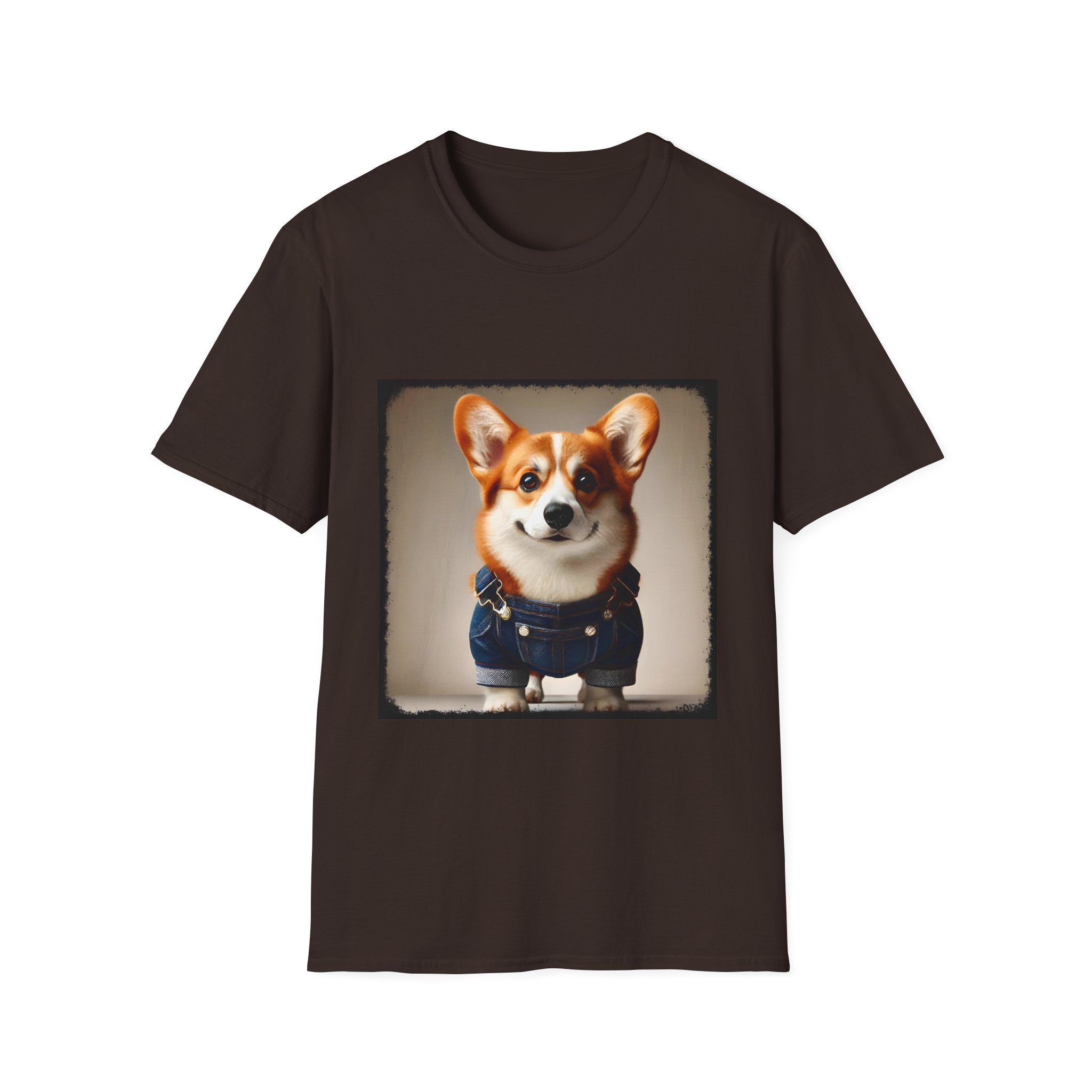 Pembroke Welsh Corgi Denim Dream | Unisex Dog T-Shirt