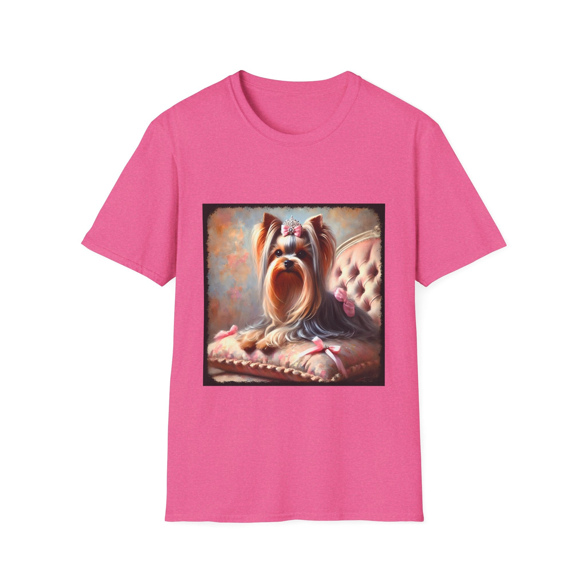 Yorkshire Terrier Bows and Diamonds Classic | Unisex Dog T-Shirt