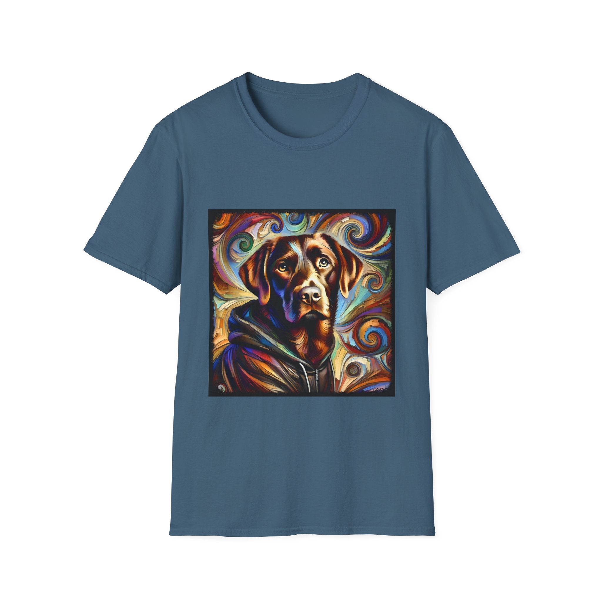 Labrador Retriever Relaxed Swirl | Unisex Dog T-Shirt