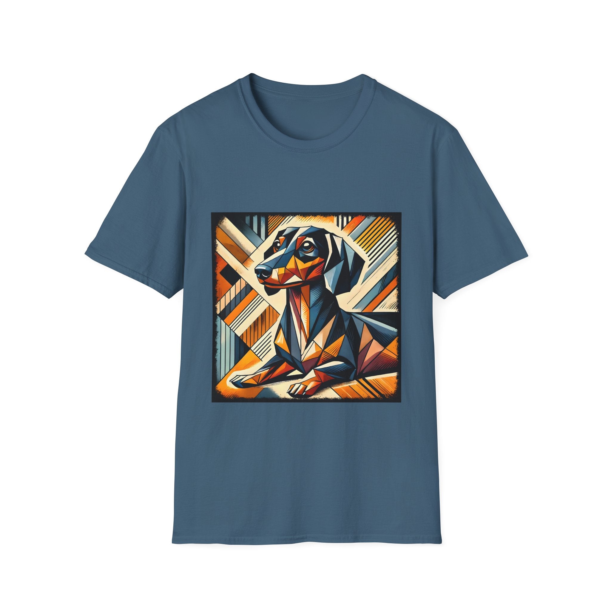 Dachshund Bold Geometric | Unisex Dog T-Shirt