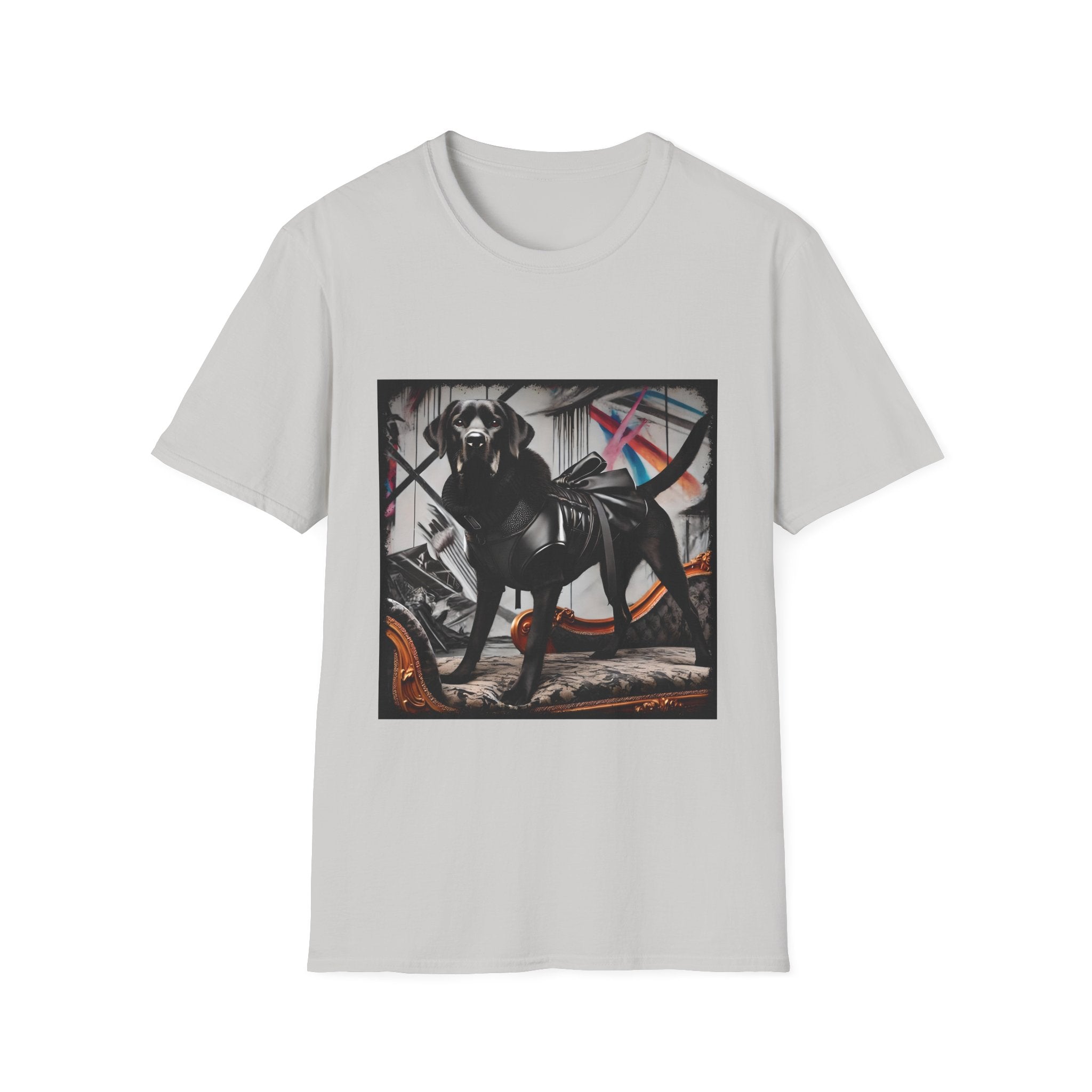 Labrador Retriever Leather Rockette | Unisex Dog T-Shirt