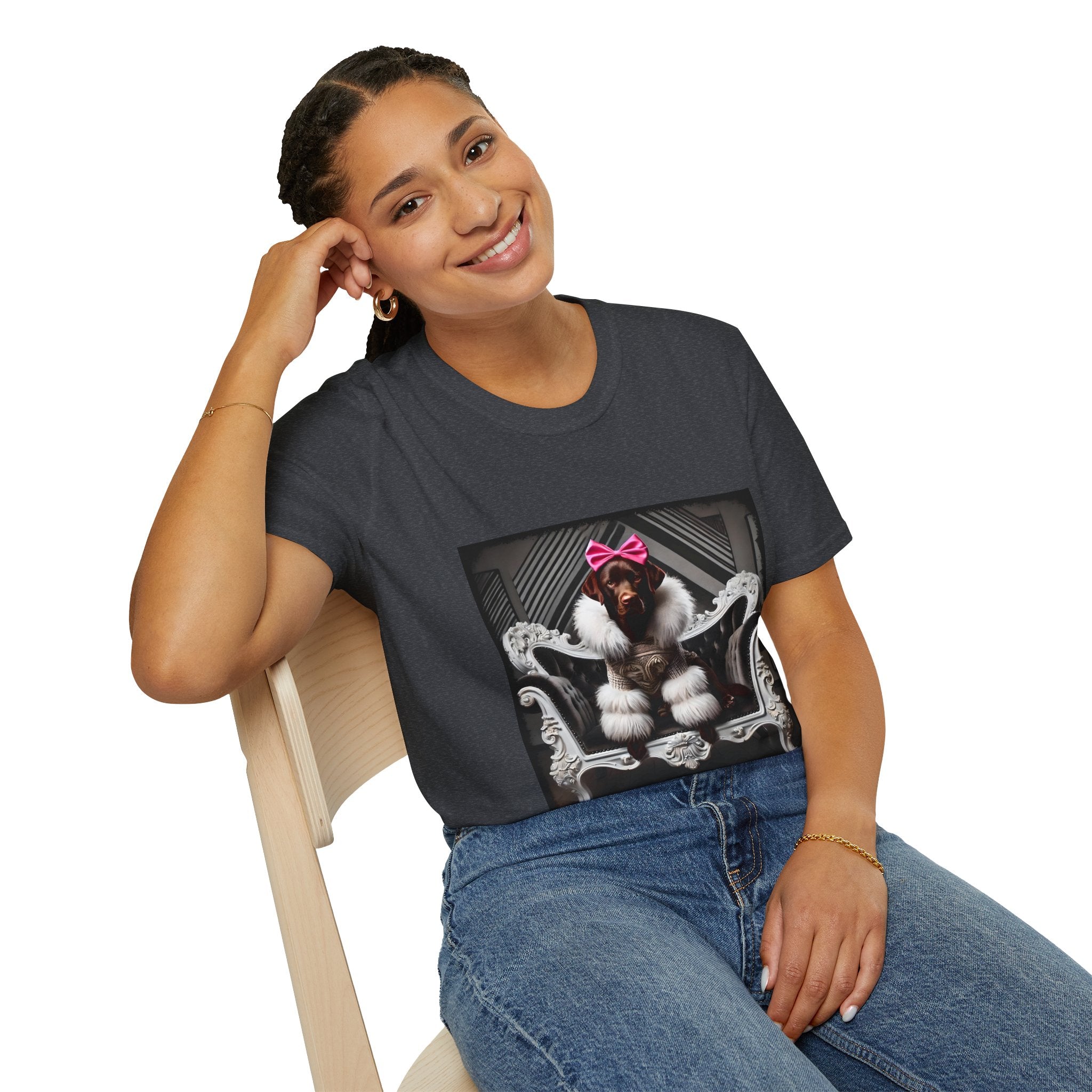 Labrador Retriever Chic Rocker | Unisex Dog T-Shirt